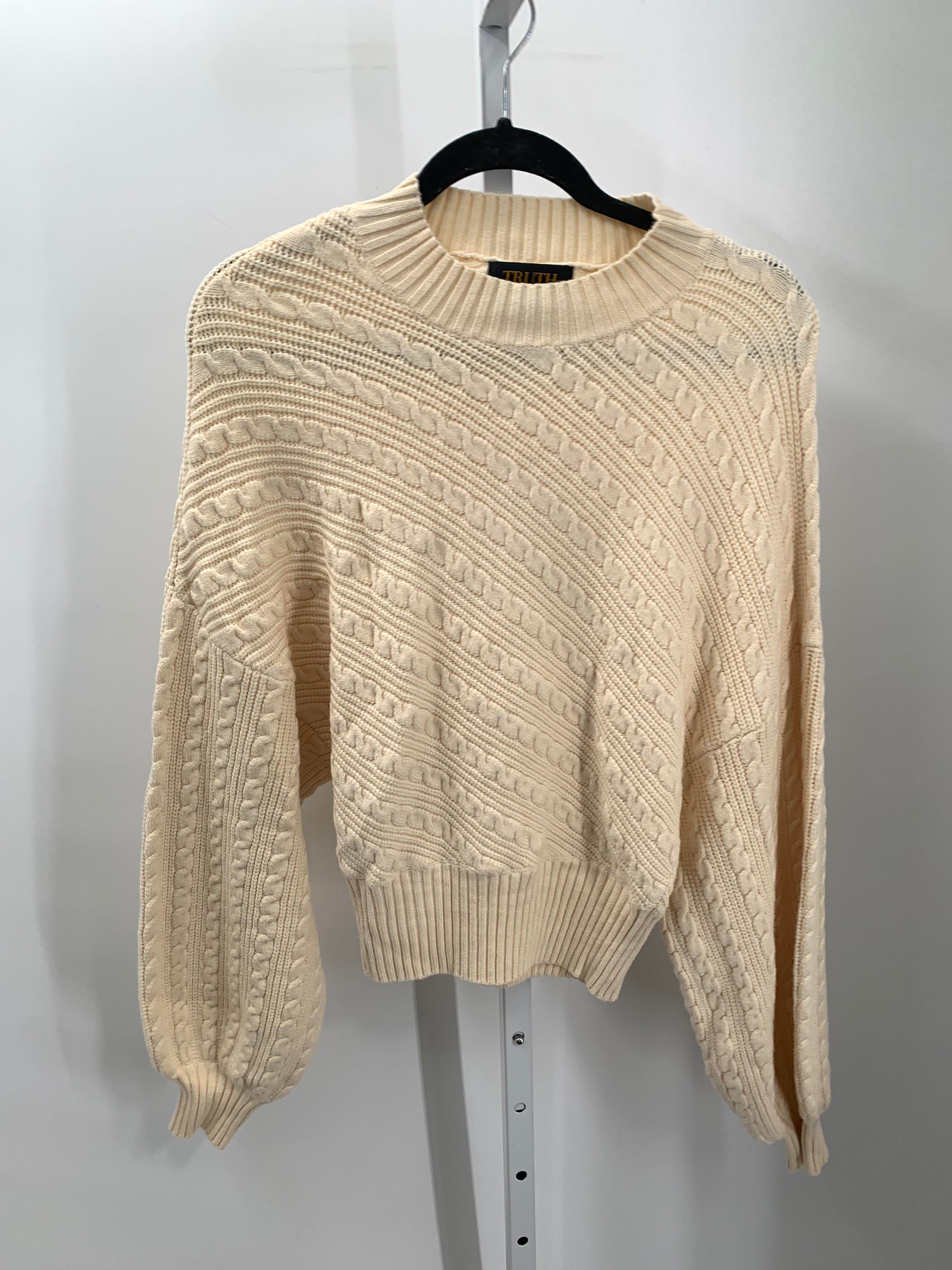 Truth Size Medium Misses Long Slv Sweater