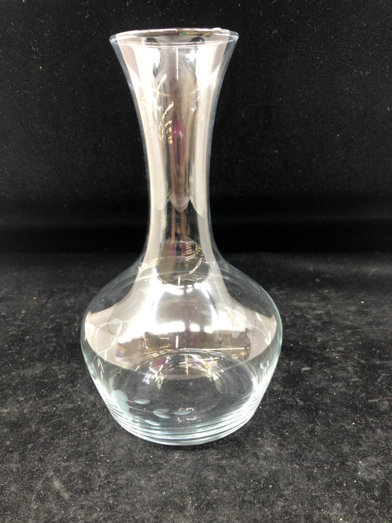 PRINCESS HOUSE ETCHED DECANTER.