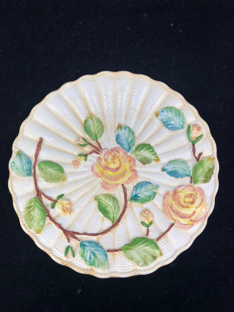 SAN MARCO ROSE PATTERNED PLATE.