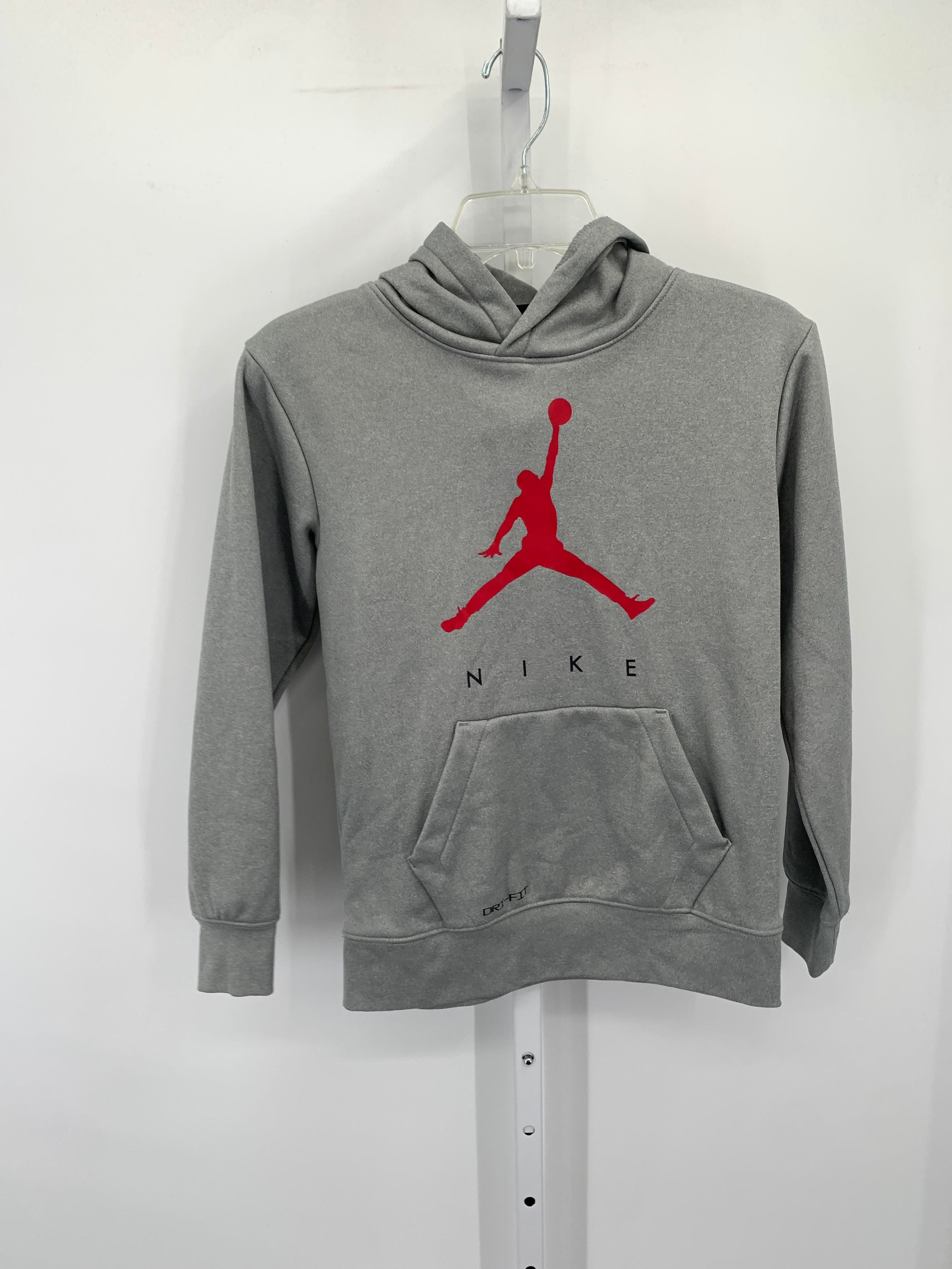 RED LOGO HOODED KNIT