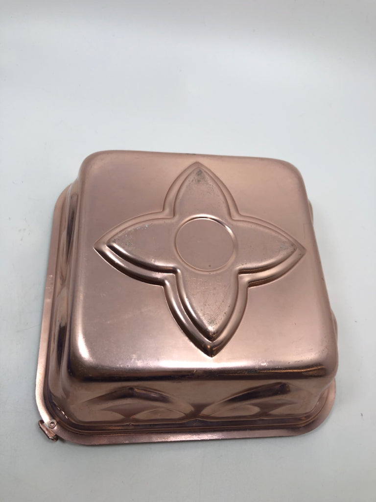 SQUARE COPPER MOLD.
