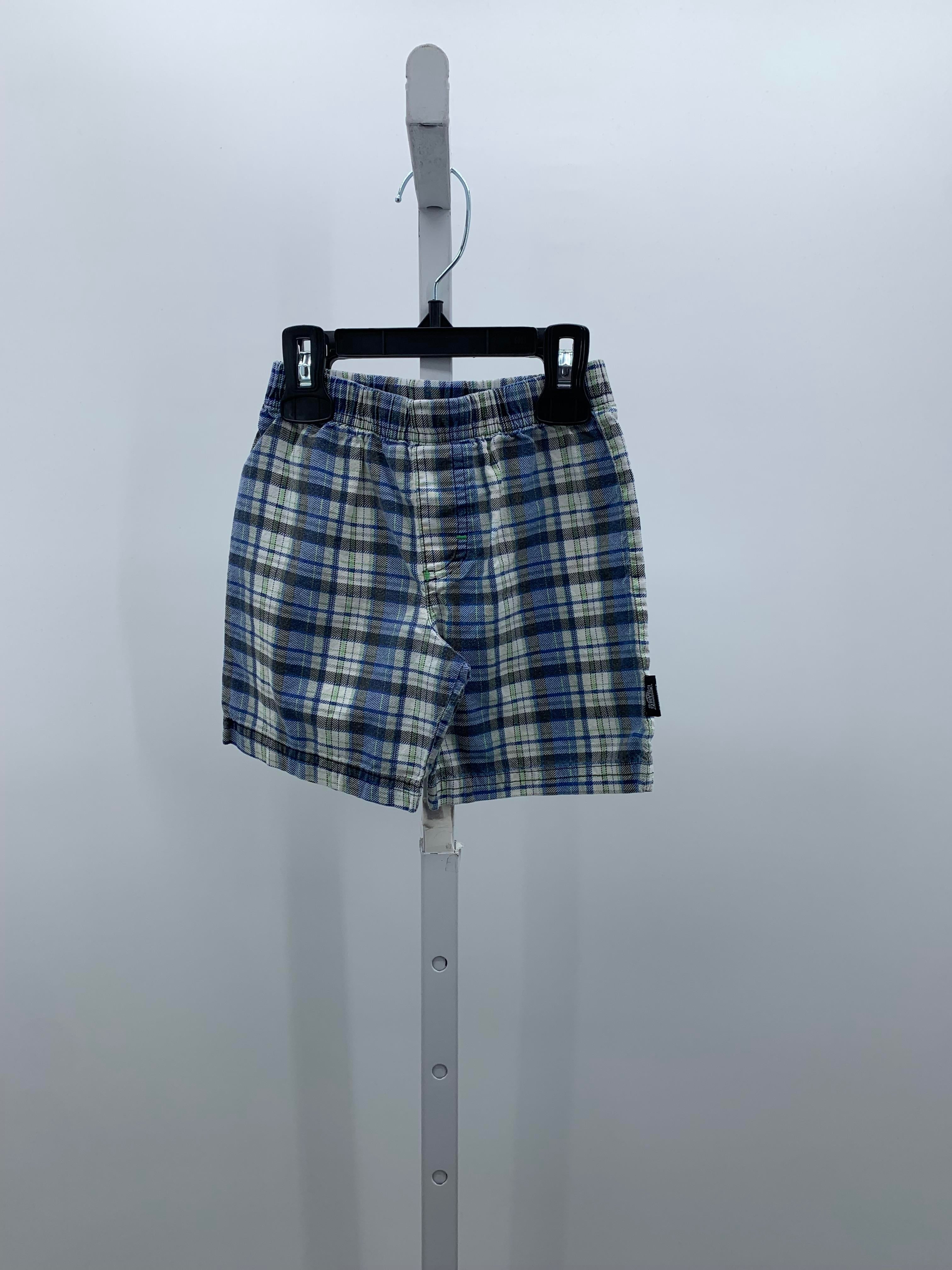 PLAID SHORTS.