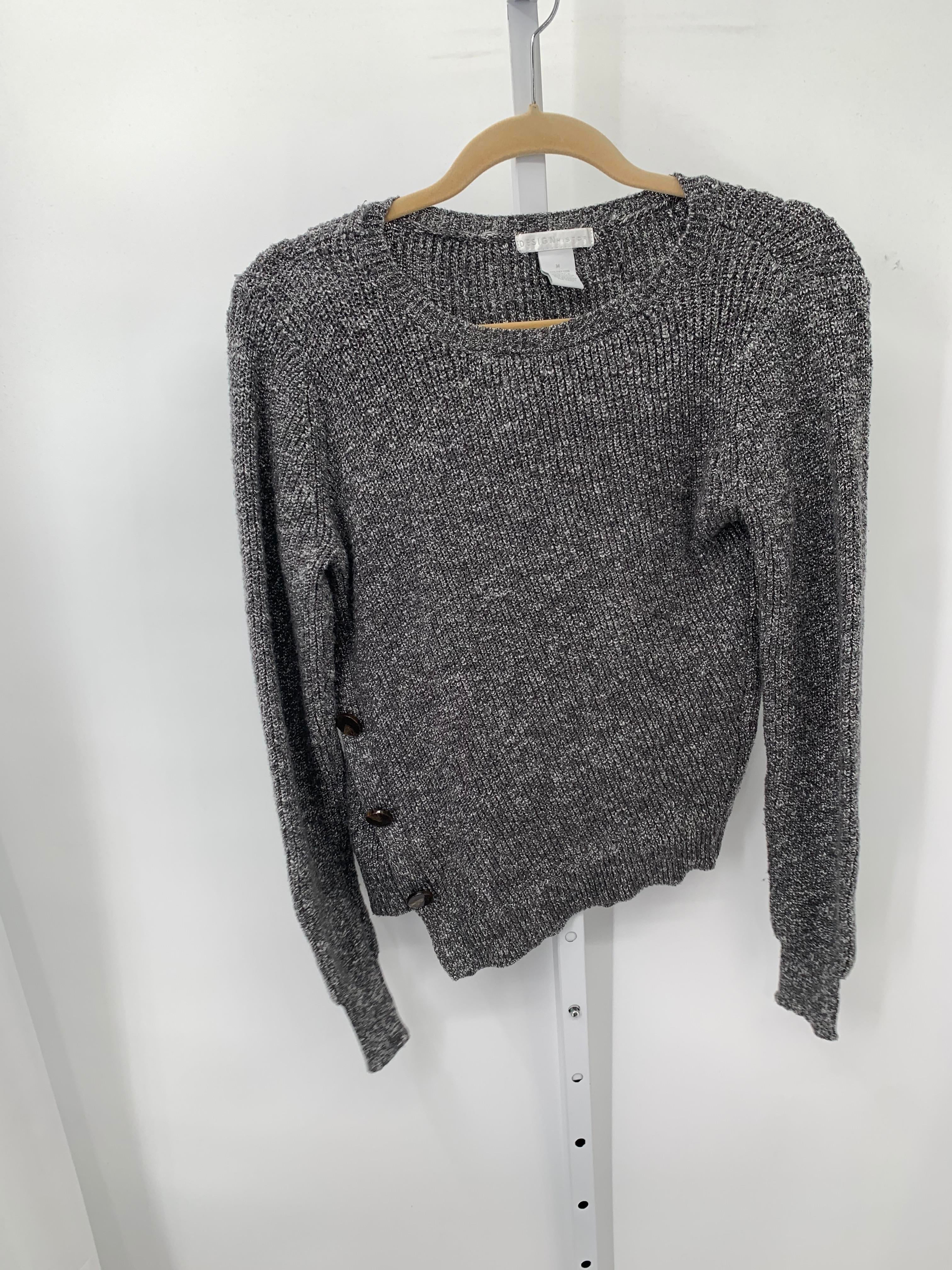 Design History Size Medium Misses Long Slv Sweater