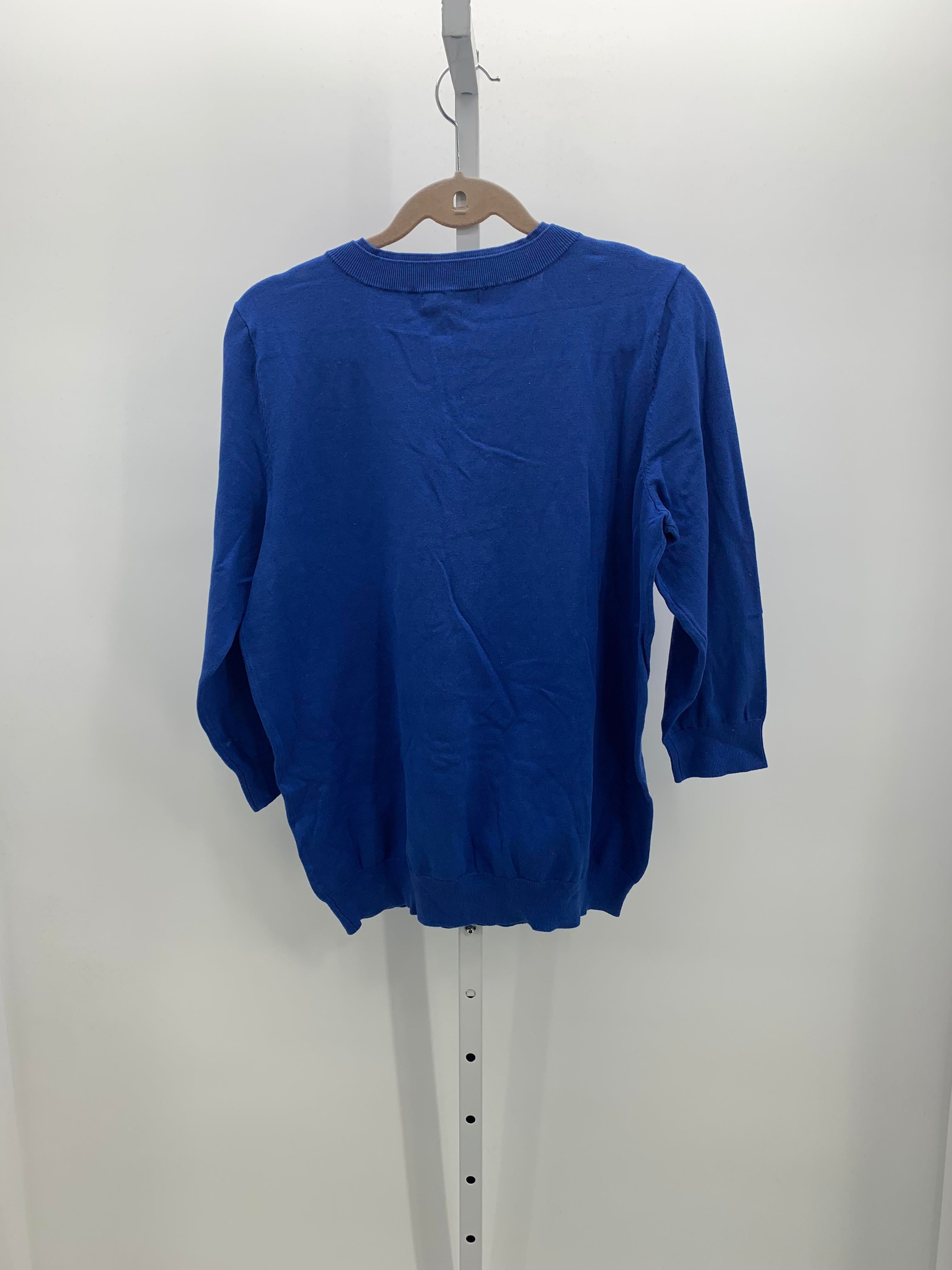 Anne Klein Size Extra Large Misses Long Slv Sweater