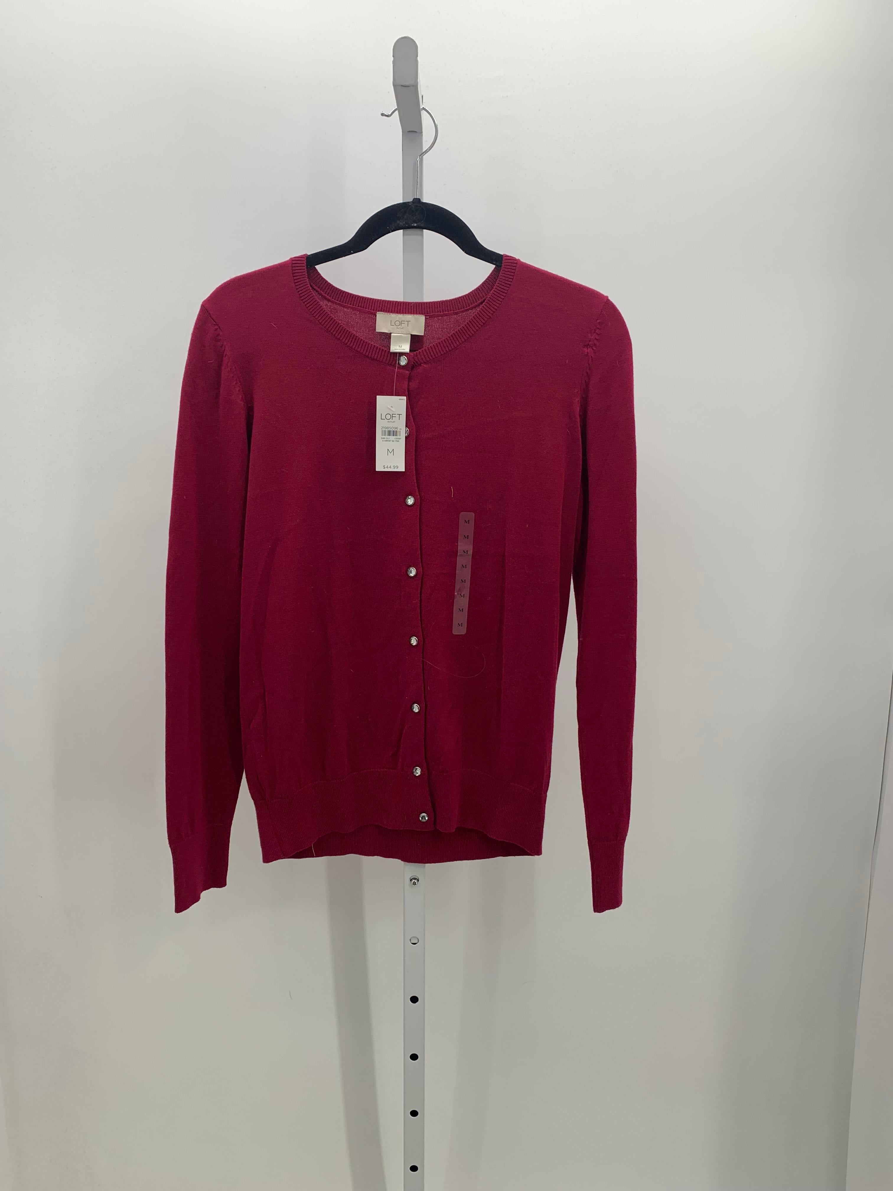 Loft Size Medium Misses Long Slv Sweater