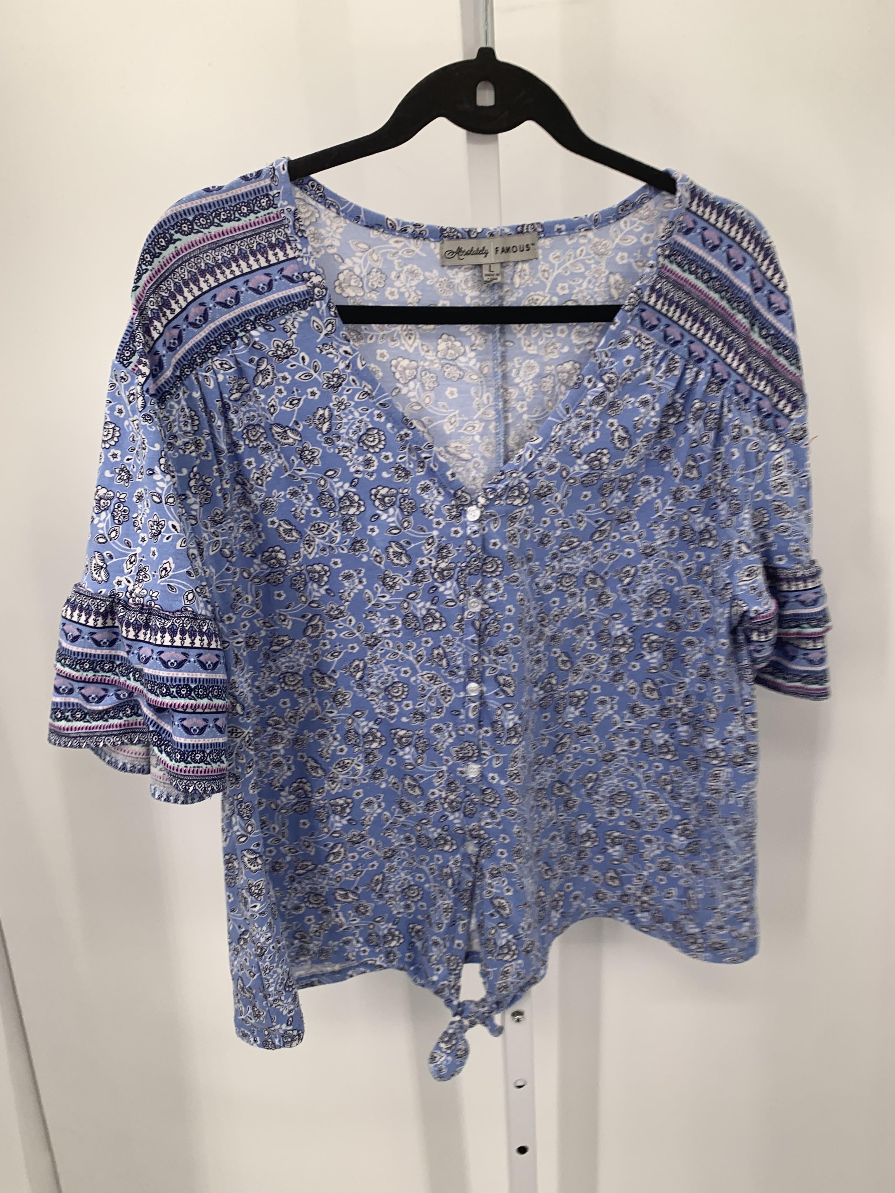 Size Large Misses Short Sleeve Shirt