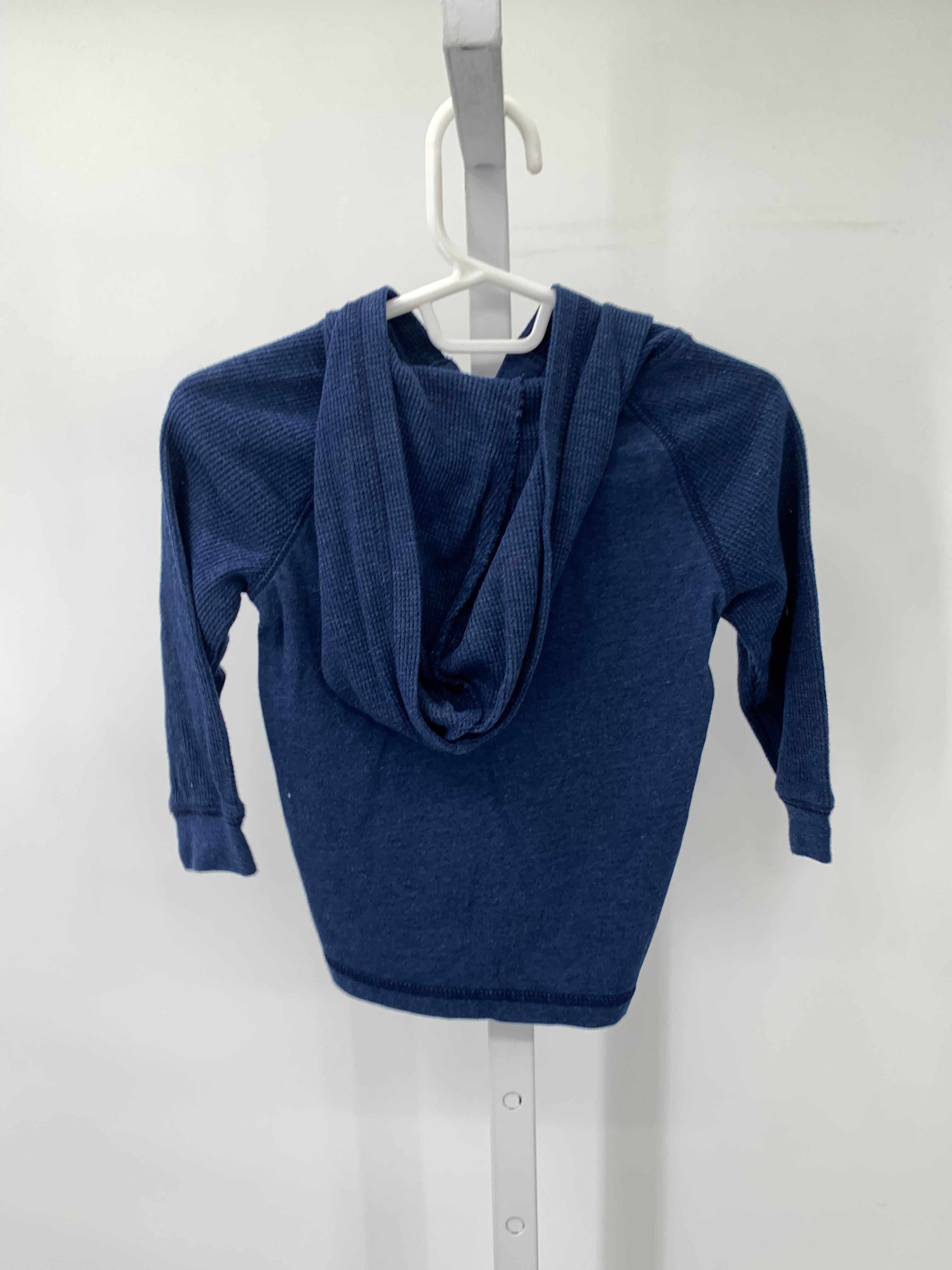 HOODED HENLEY KNIT