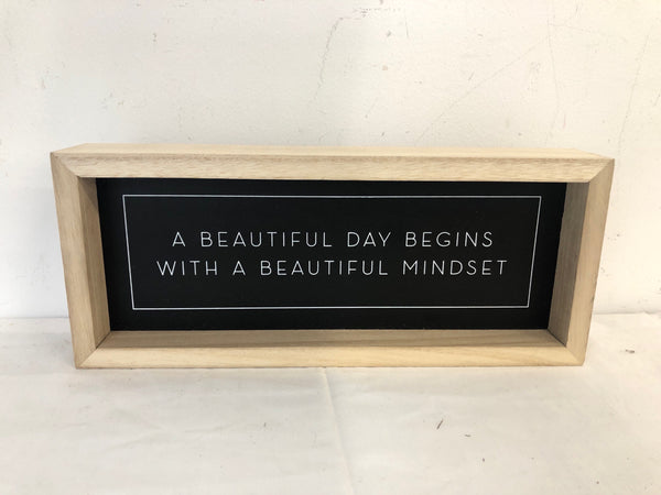 A BEAUTIFUL DAY SIGN.