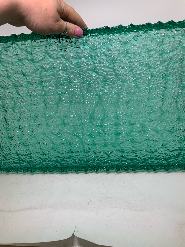 RESIN LARGE TRAY TEXTURED BOTTOM.