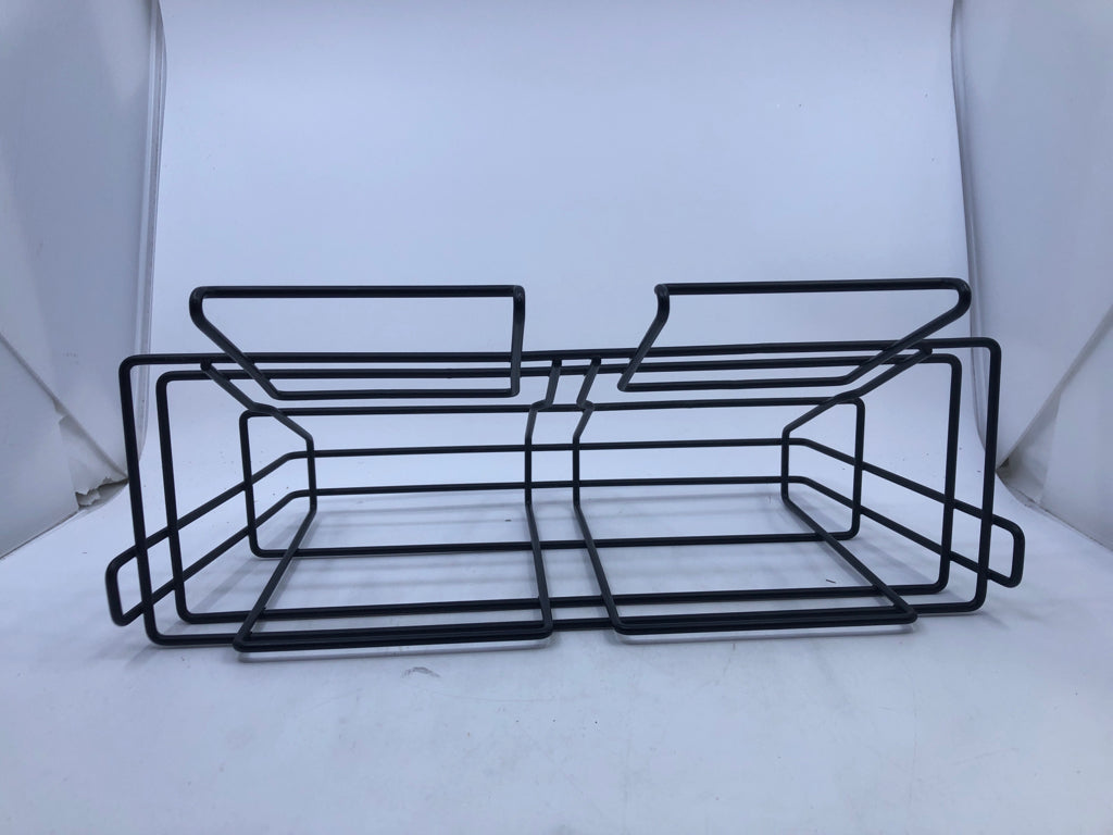 BLACK METAL POCKET/ORGANIZER.
