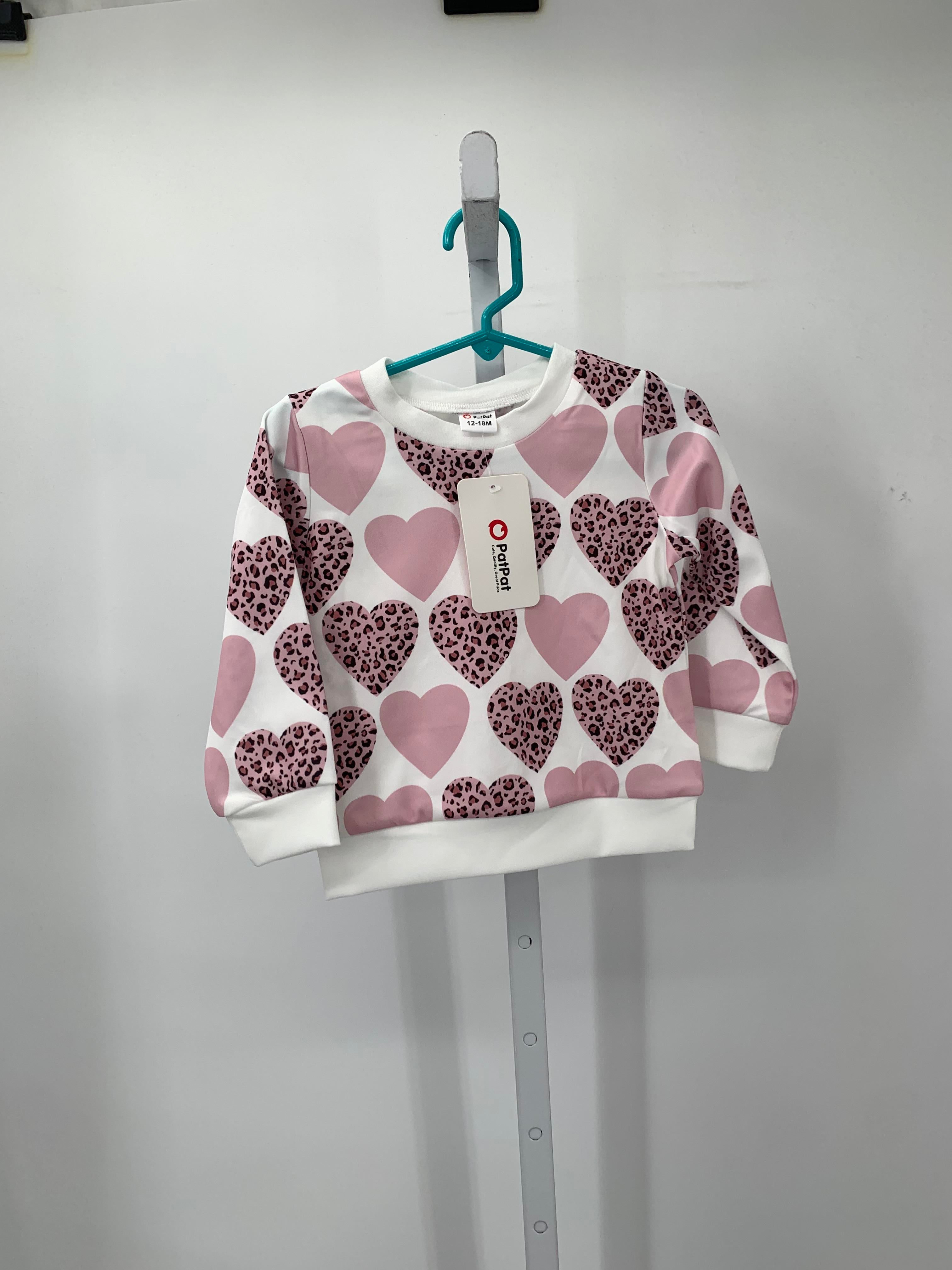 Size 12-18 Months Girls Long Sleeve Shirt