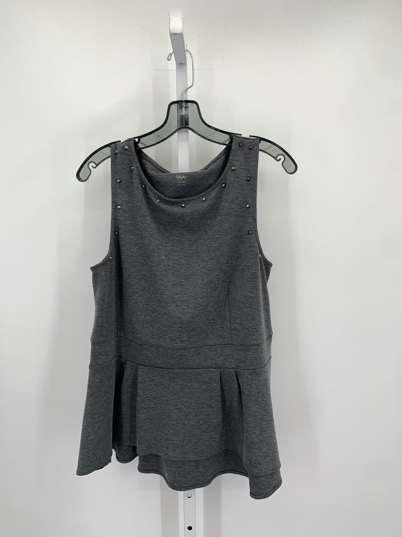 Mossimo Size Extra Large Misses Sleeveless Shirt