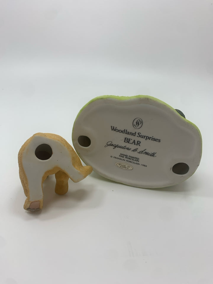 2PC BEAR WOODLAND SURPRISES.