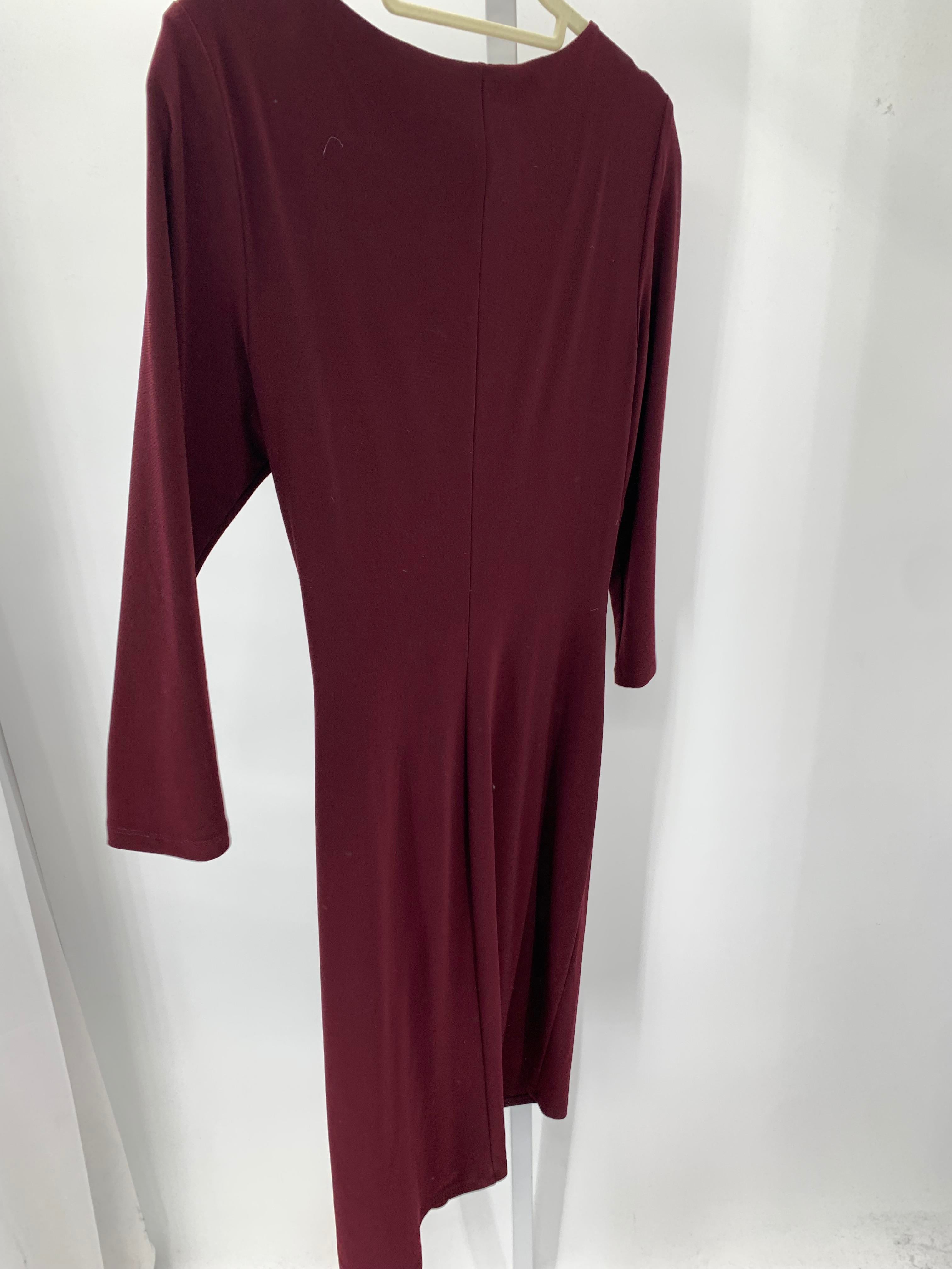 Ralph Lauren Size 12 Misses 3/4 Sleeve Dress