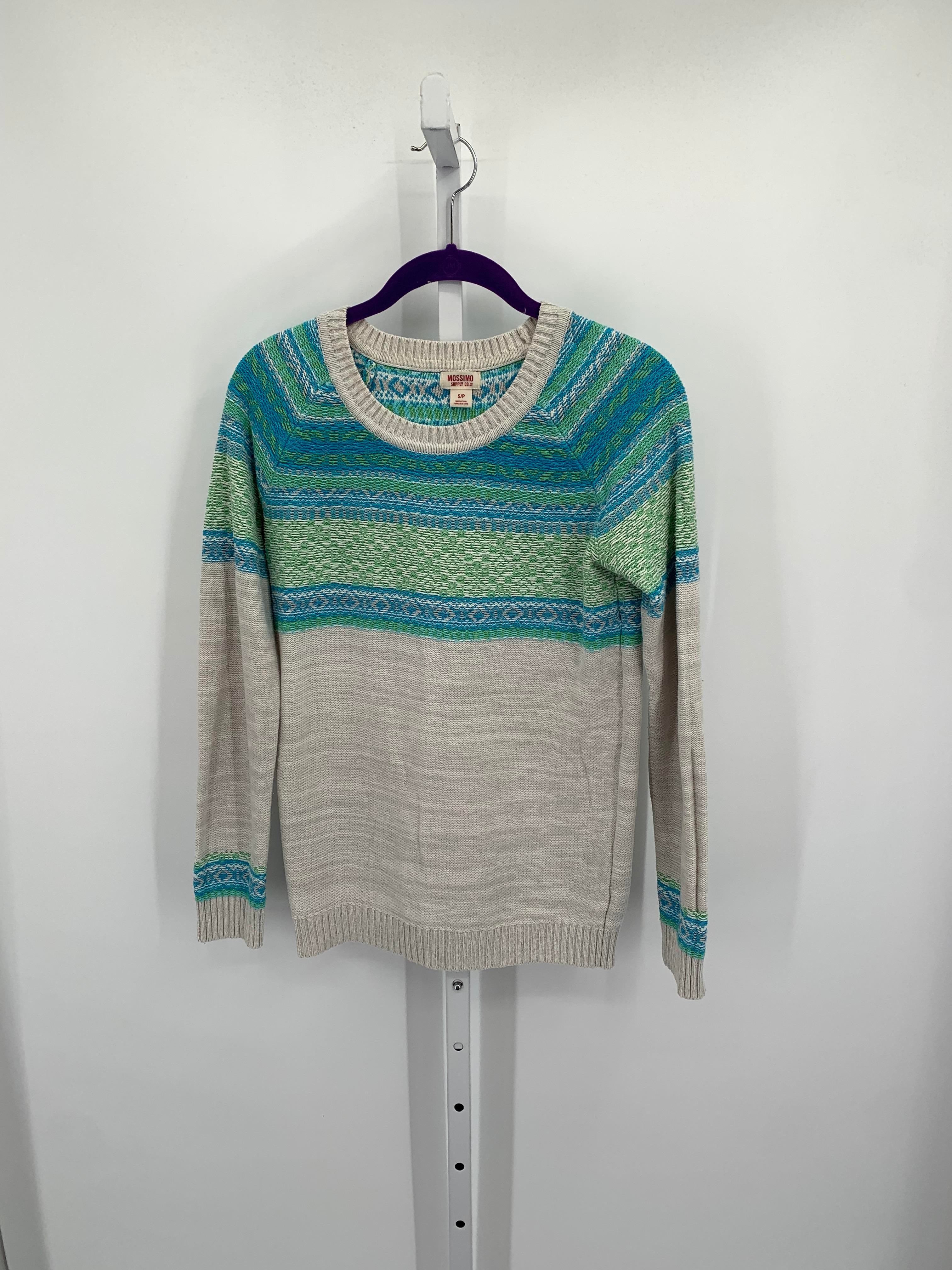 Mossimo Size Small Misses Long Slv Sweater