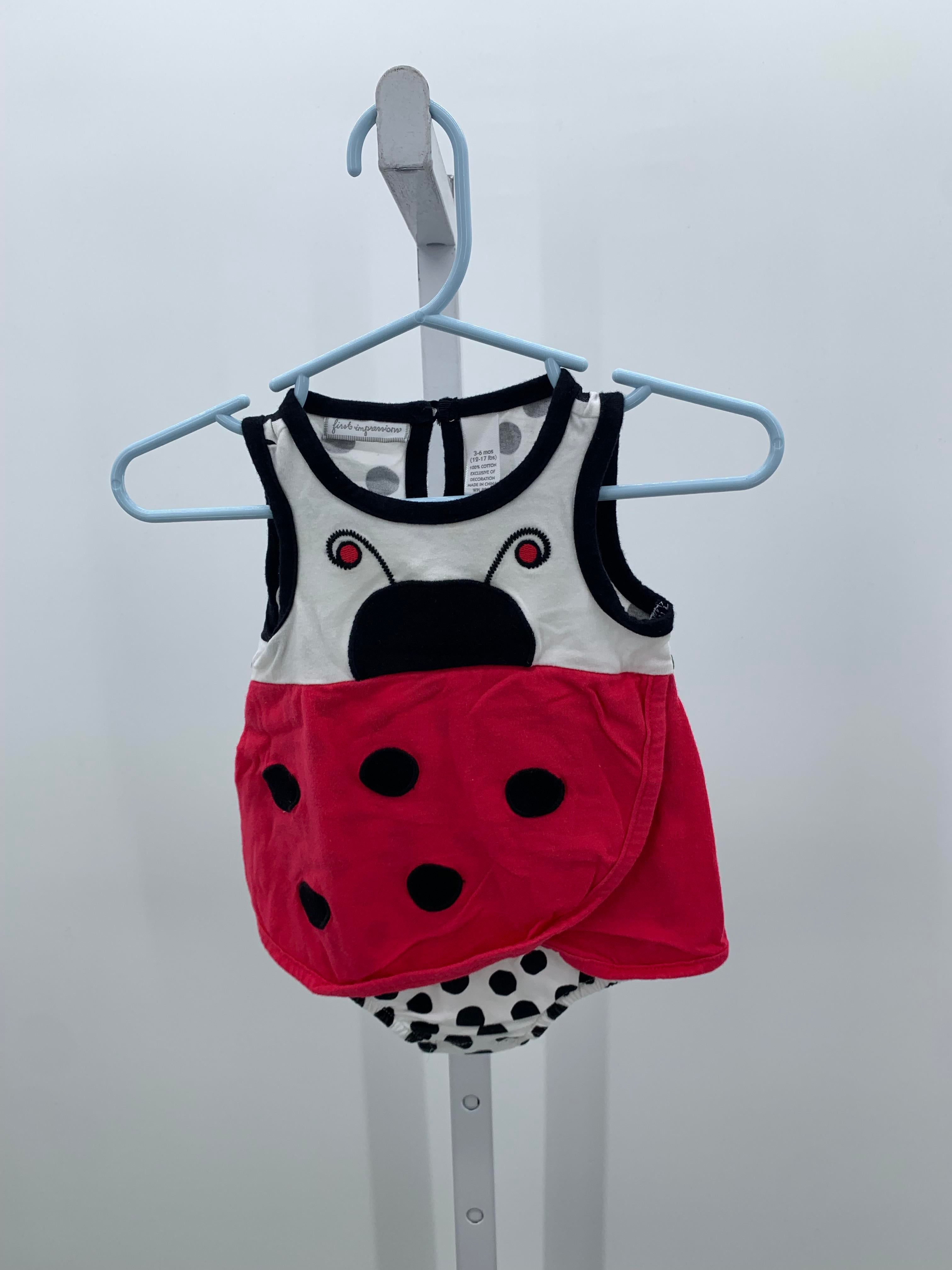 First Impressions Size 3-6 Months Girls Sleeveless Romper