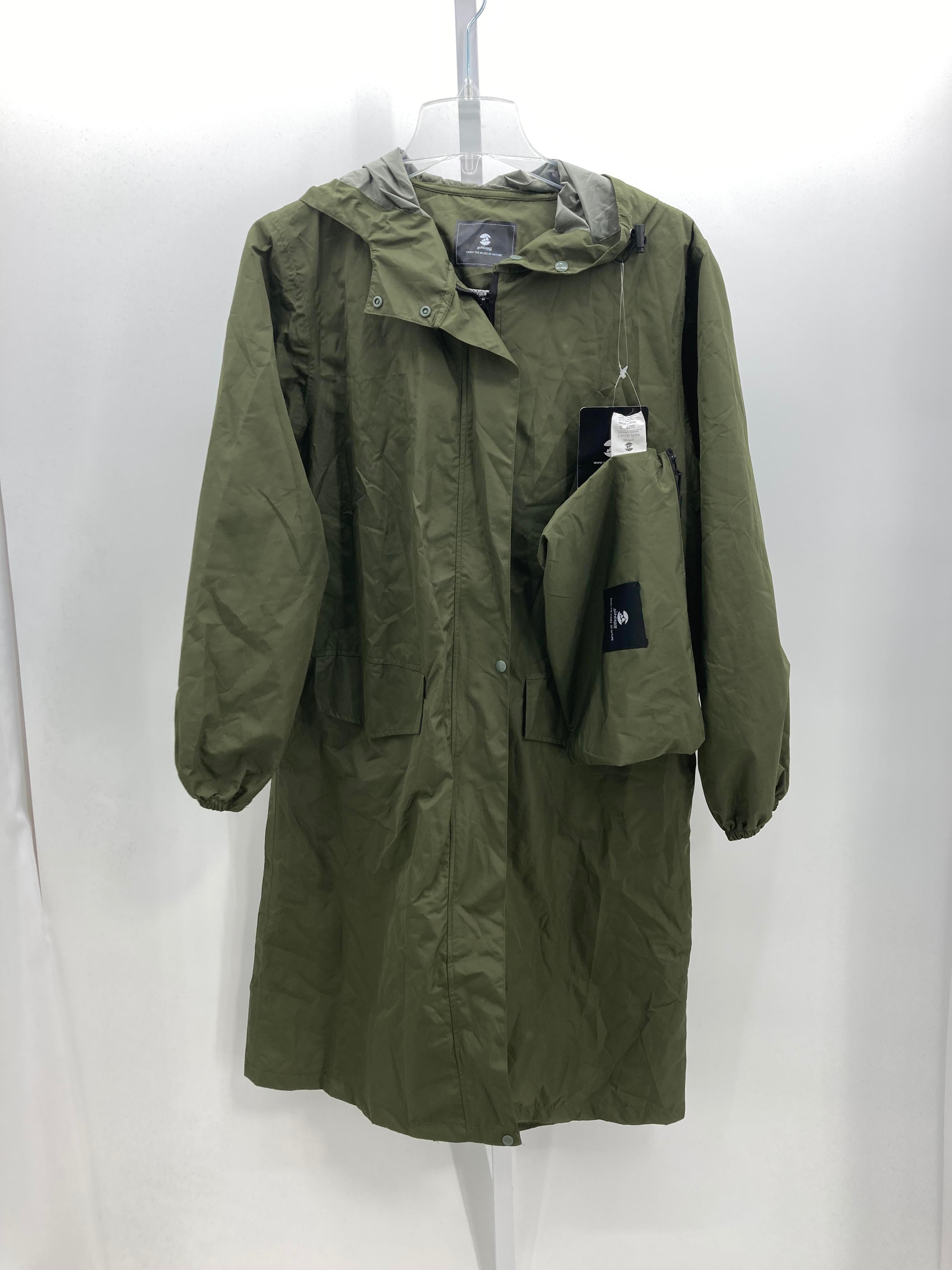 Size Small Misses Rain Coat