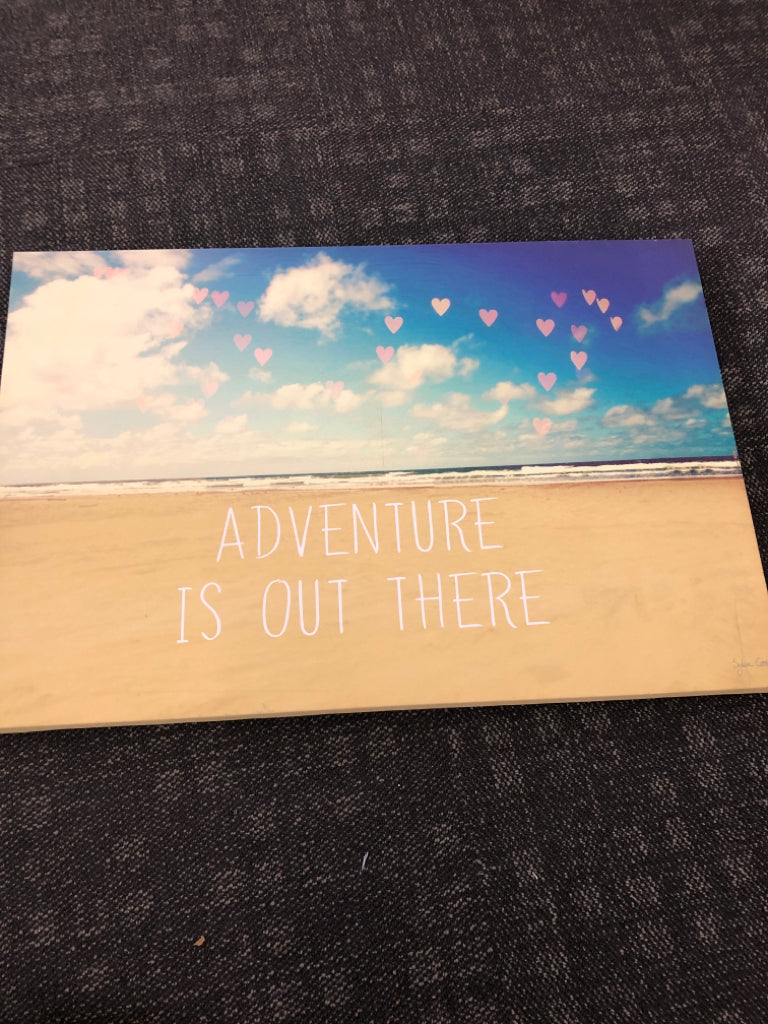 ADVENTURE IS OUT THERE- CANVAS.