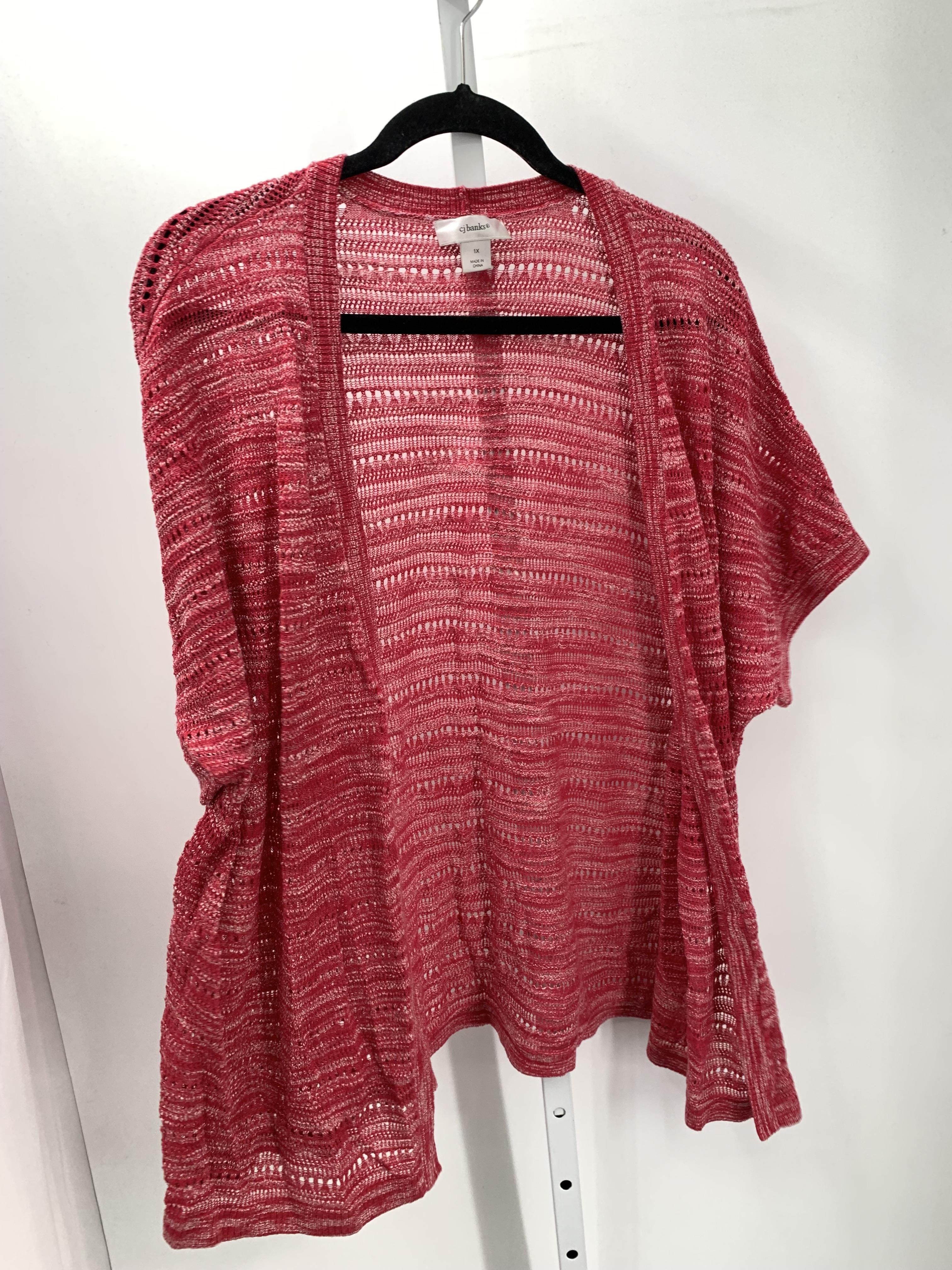 CJ Banks Size 1X Womens Cardigan