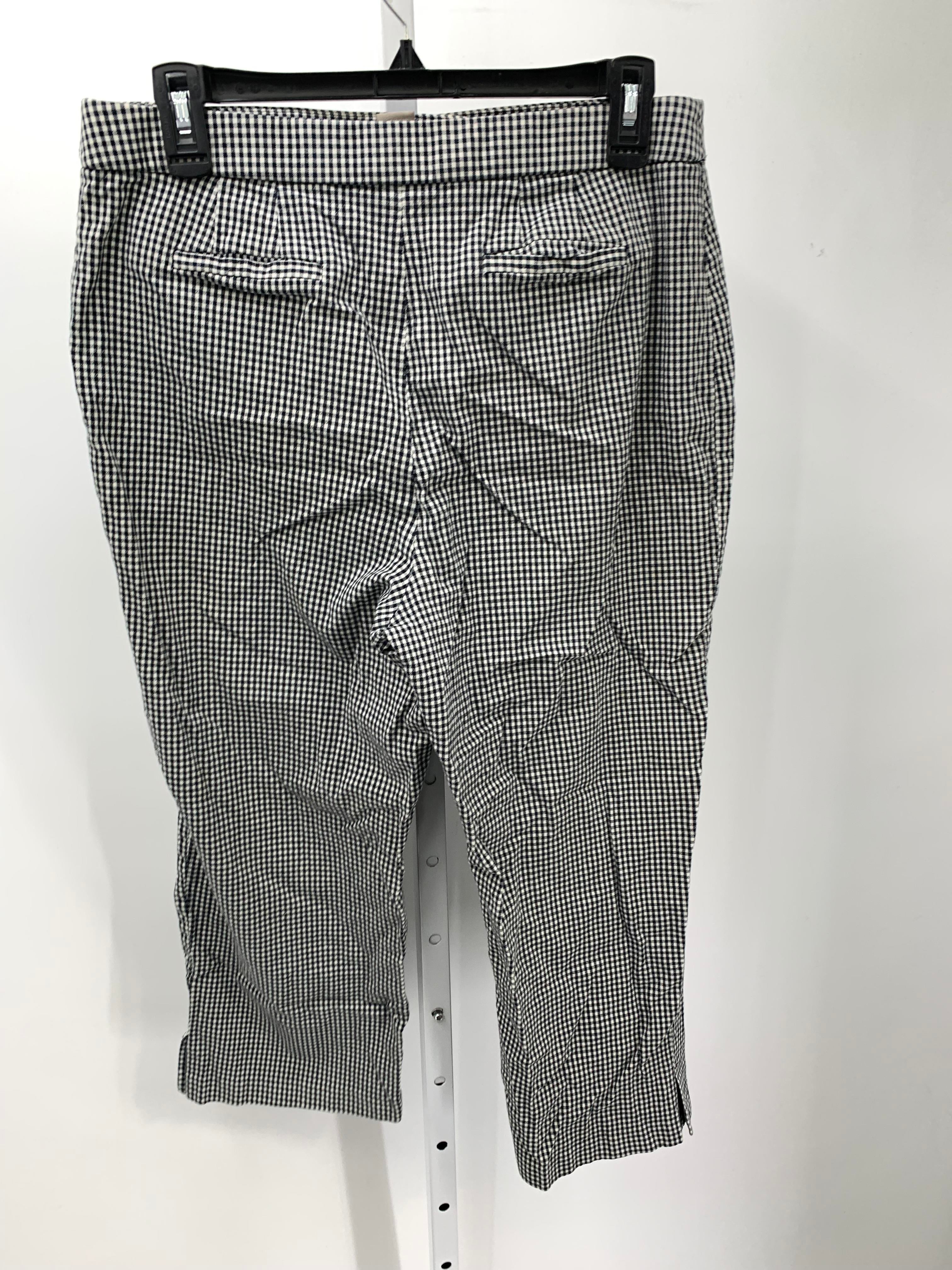 Croft & Barrow Size 14 Misses Cropped Pants