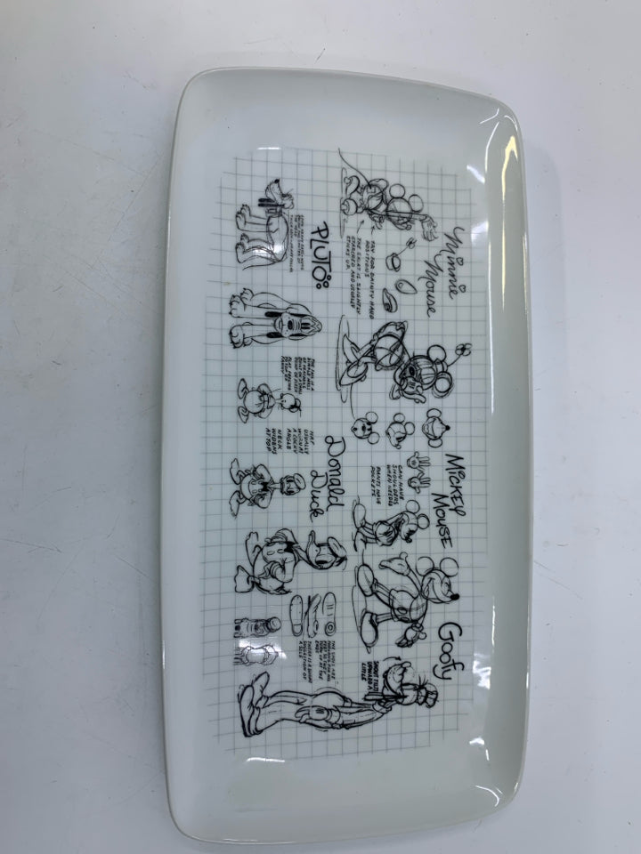 BLACK/WHITE SKETCH BOOK DESIGN DISNEY CHARACTERS.