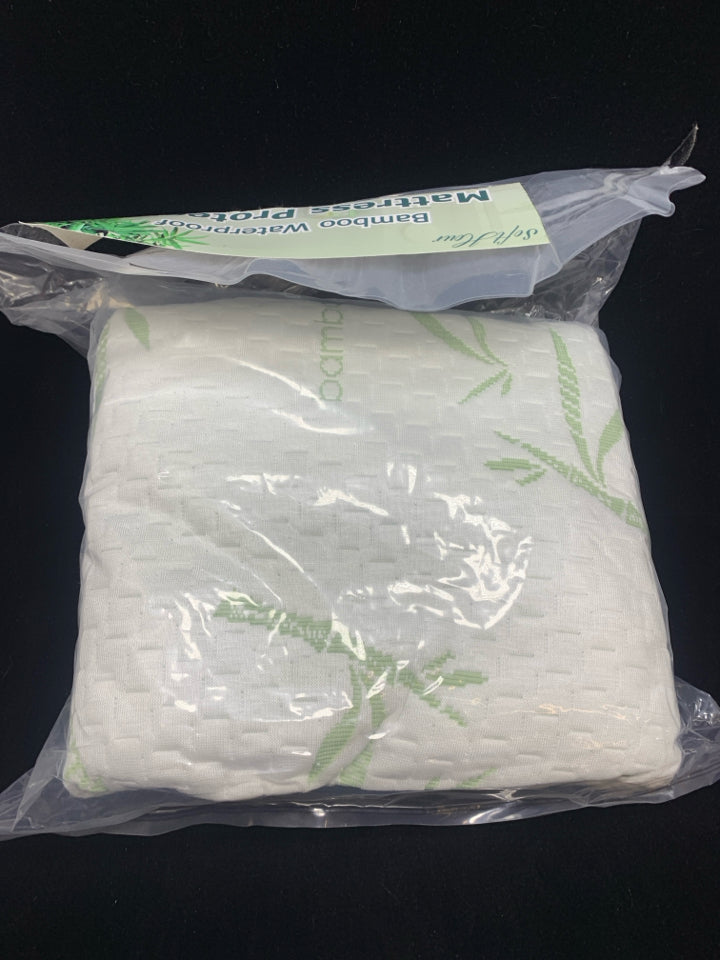 NIP TWIN XL WATERPROOF BAMBOO MATTRESS PAD