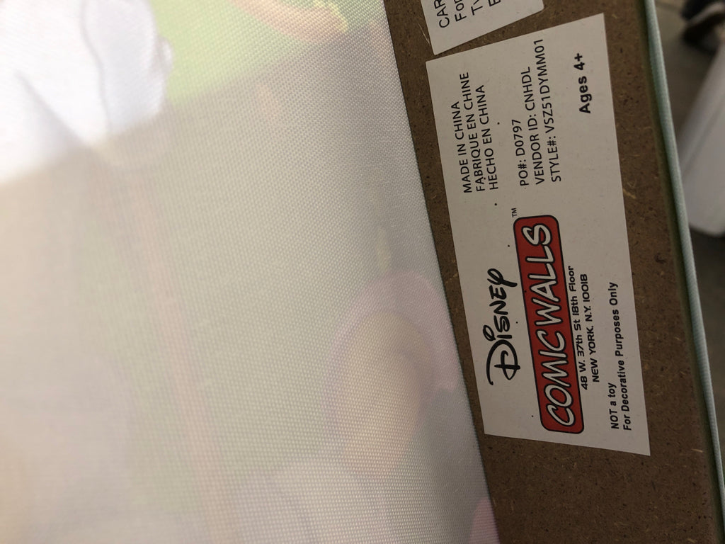 DISNEY TUG OF WAR CANVAS.