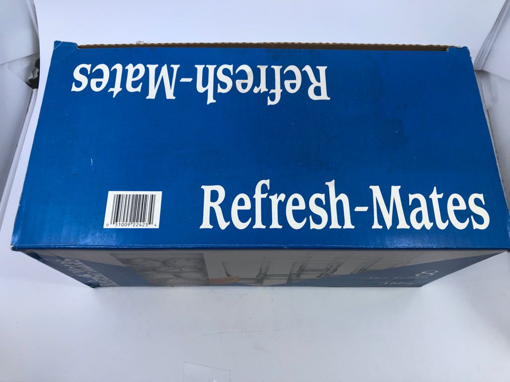 8 NIB WATER GLASSES.