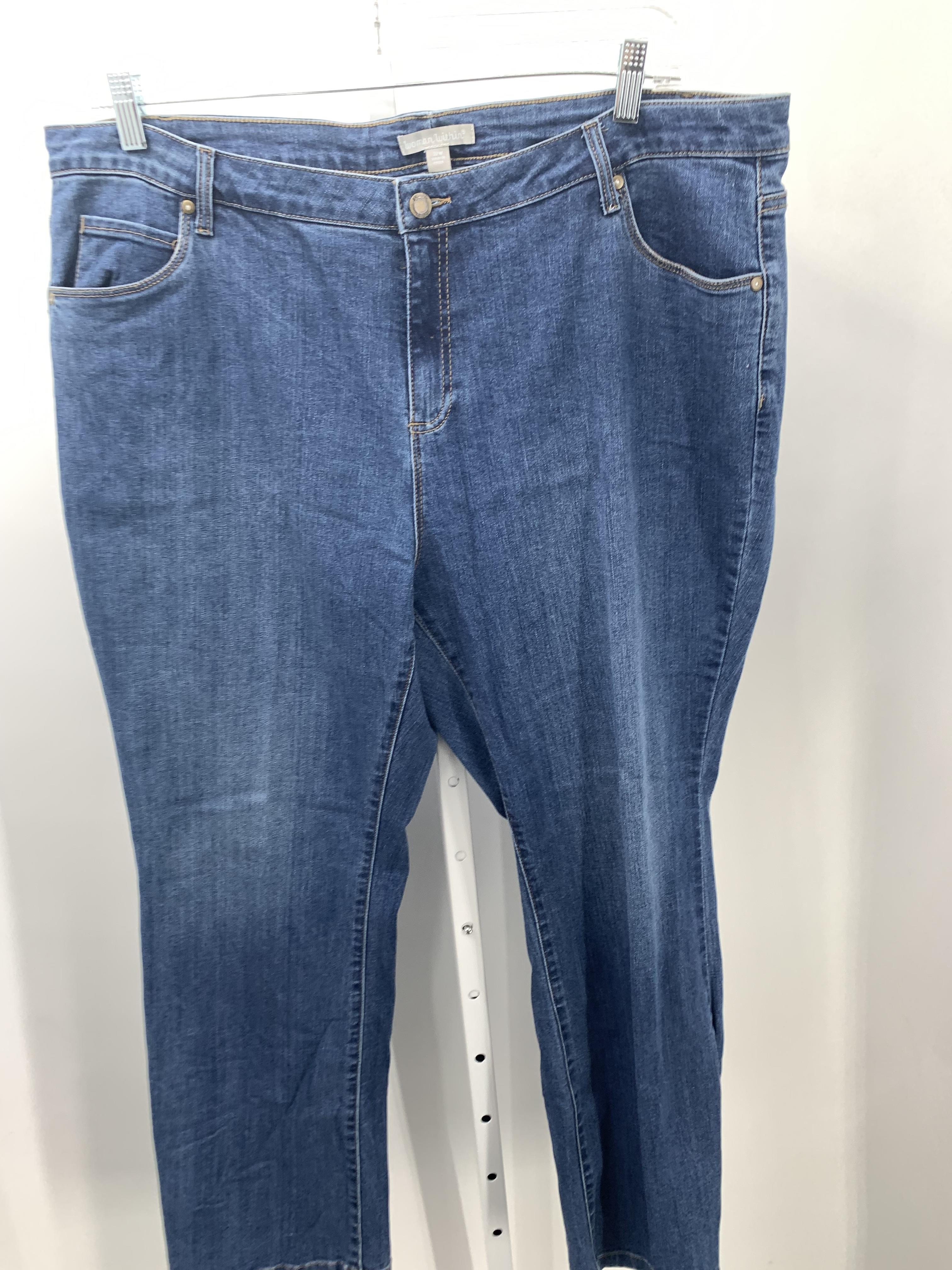 Woman Within Size 22 W Womens Jeans