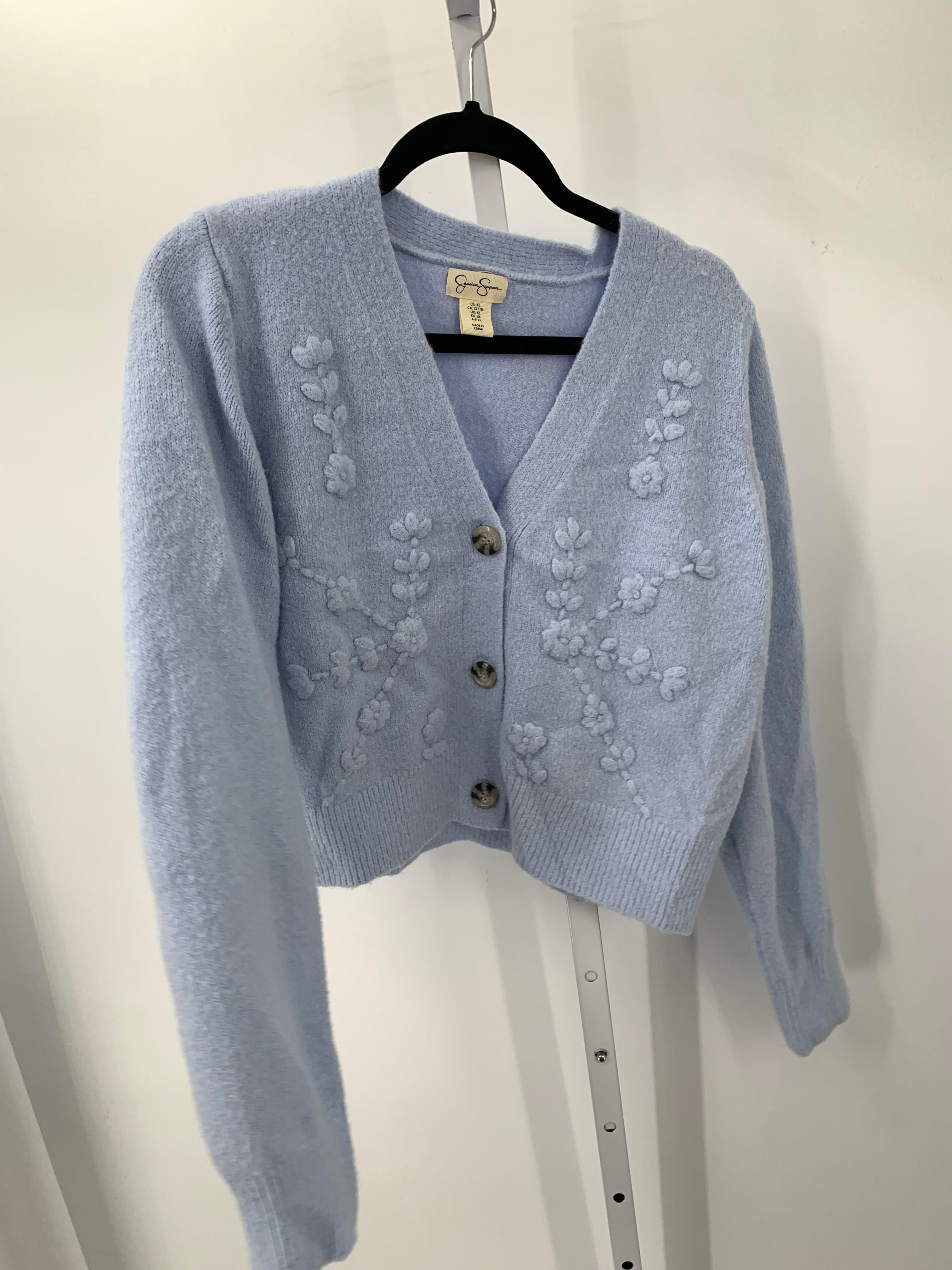 Jessica Simpson Size Extra Large Misses Long Slv Sweater