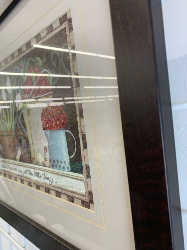 LIFE'S GREATEST TREASURES FRAMED PRINT.