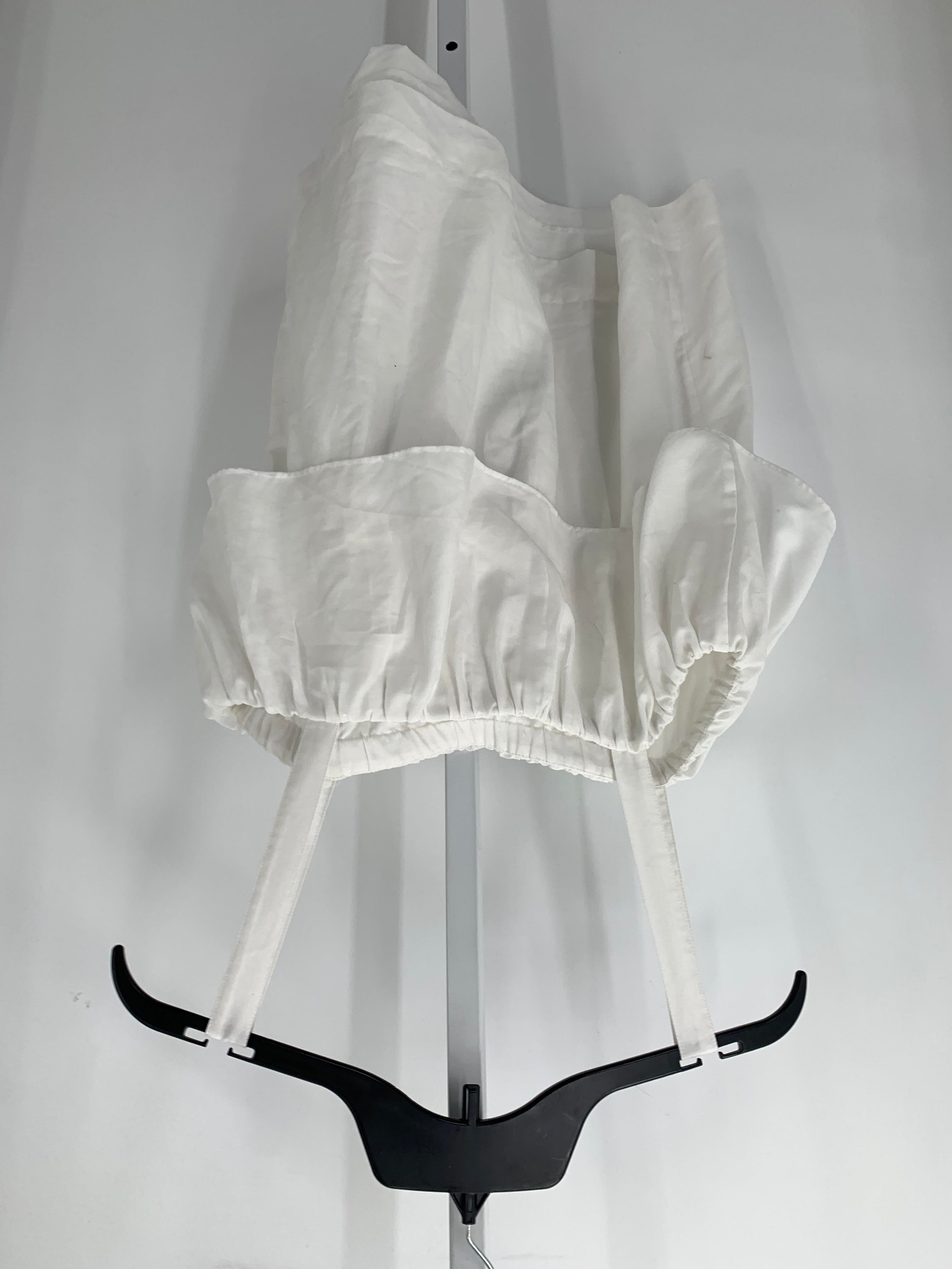 Motherhood White Size Small Maternity Sleeveless Shirt