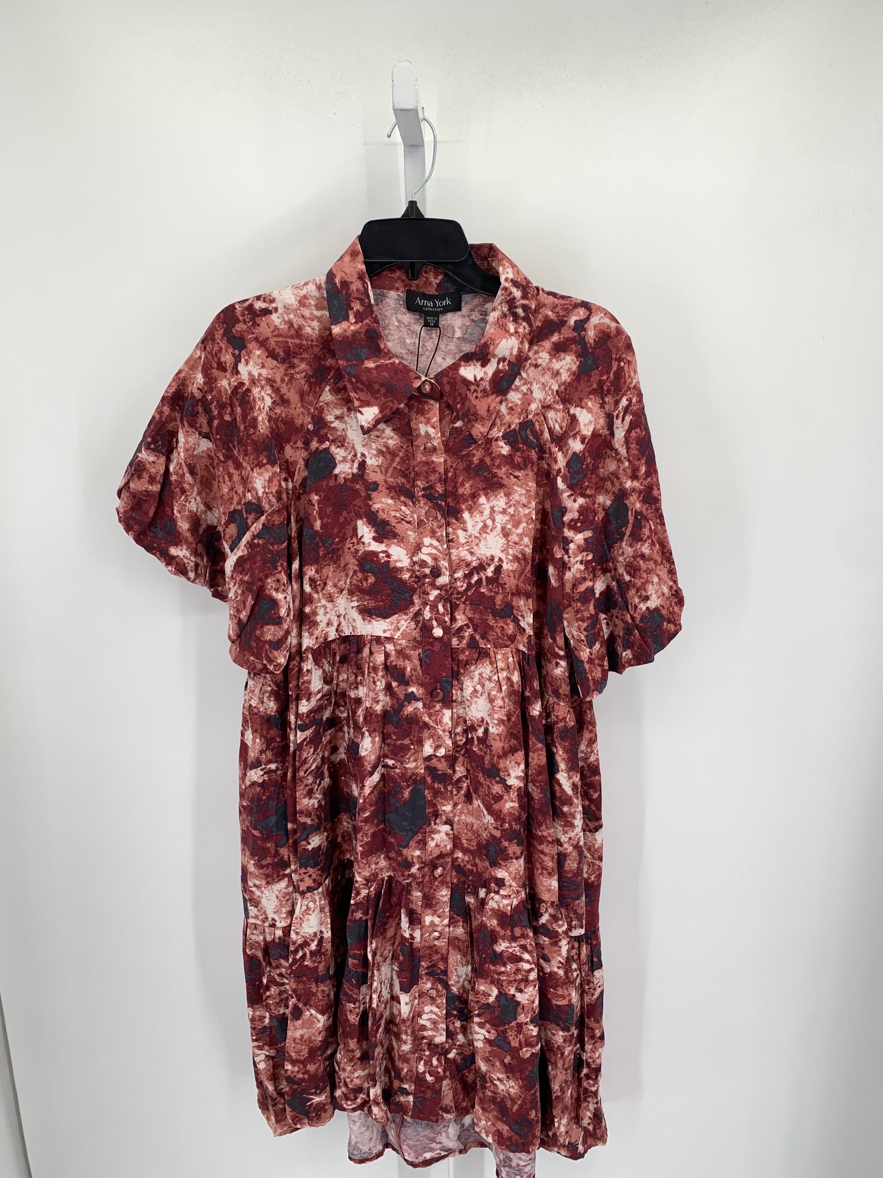 Size 18 Misses Short Sleeve Dress