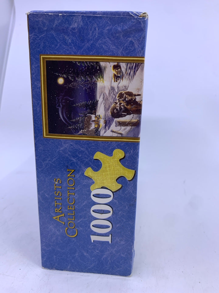 NIB "LOOKING FOR TROUBLE" RACOON PUZZLE.