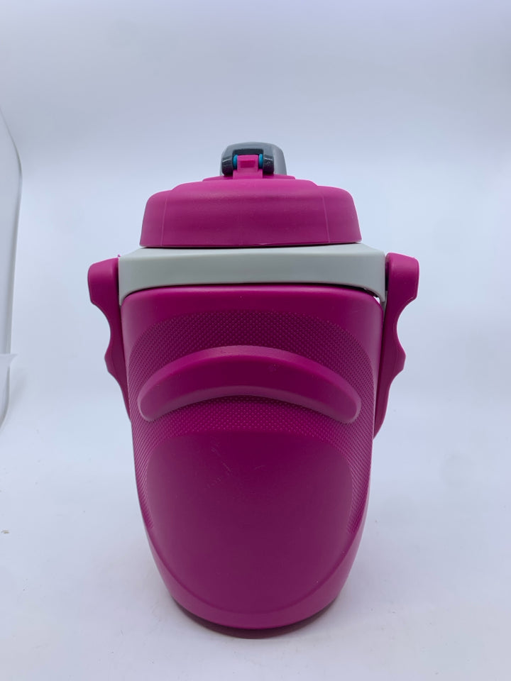 HOT PINK THERMOS GALLON WATER BOTTLE.