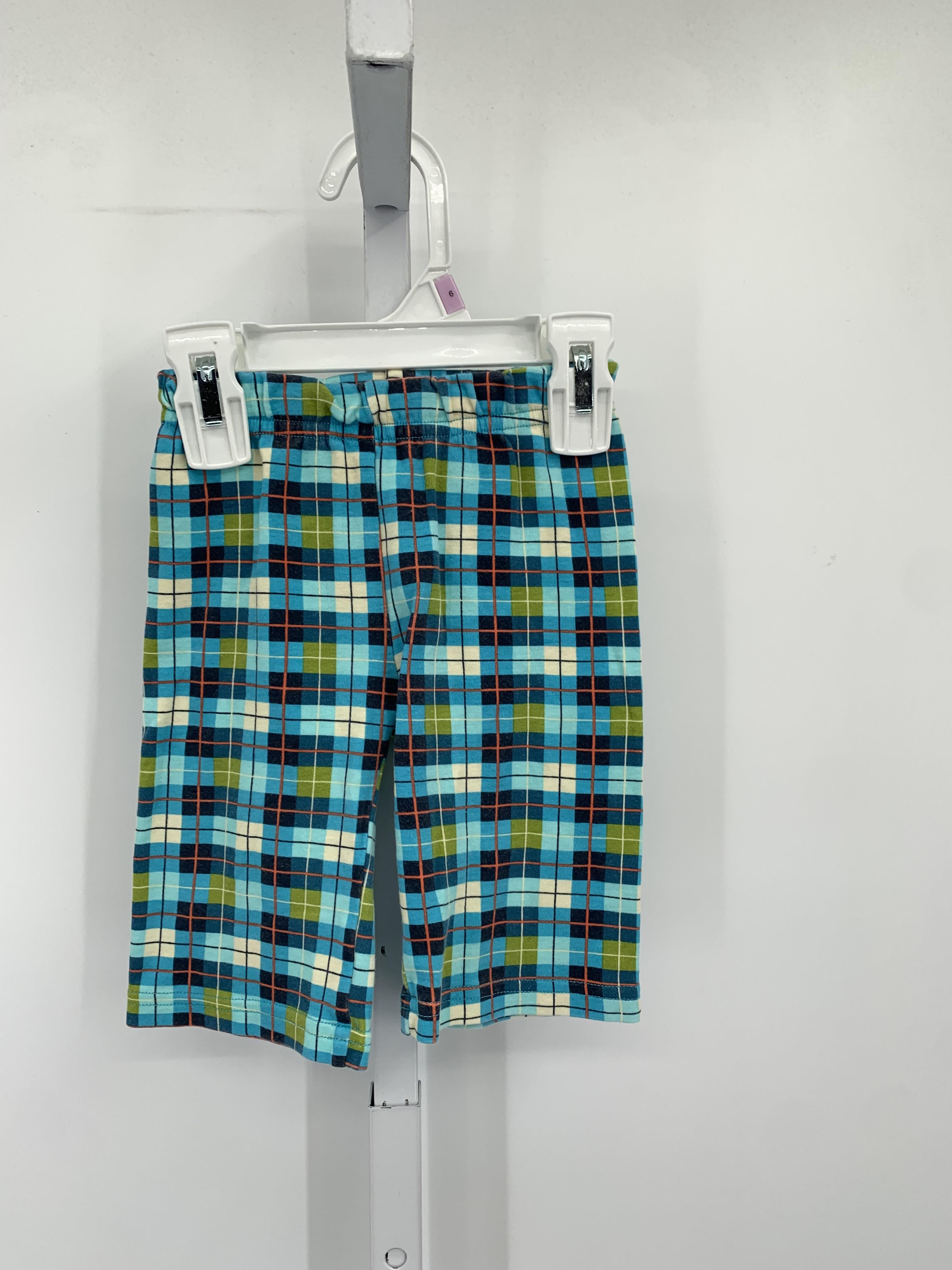 PLAID ELASTIC WAIST