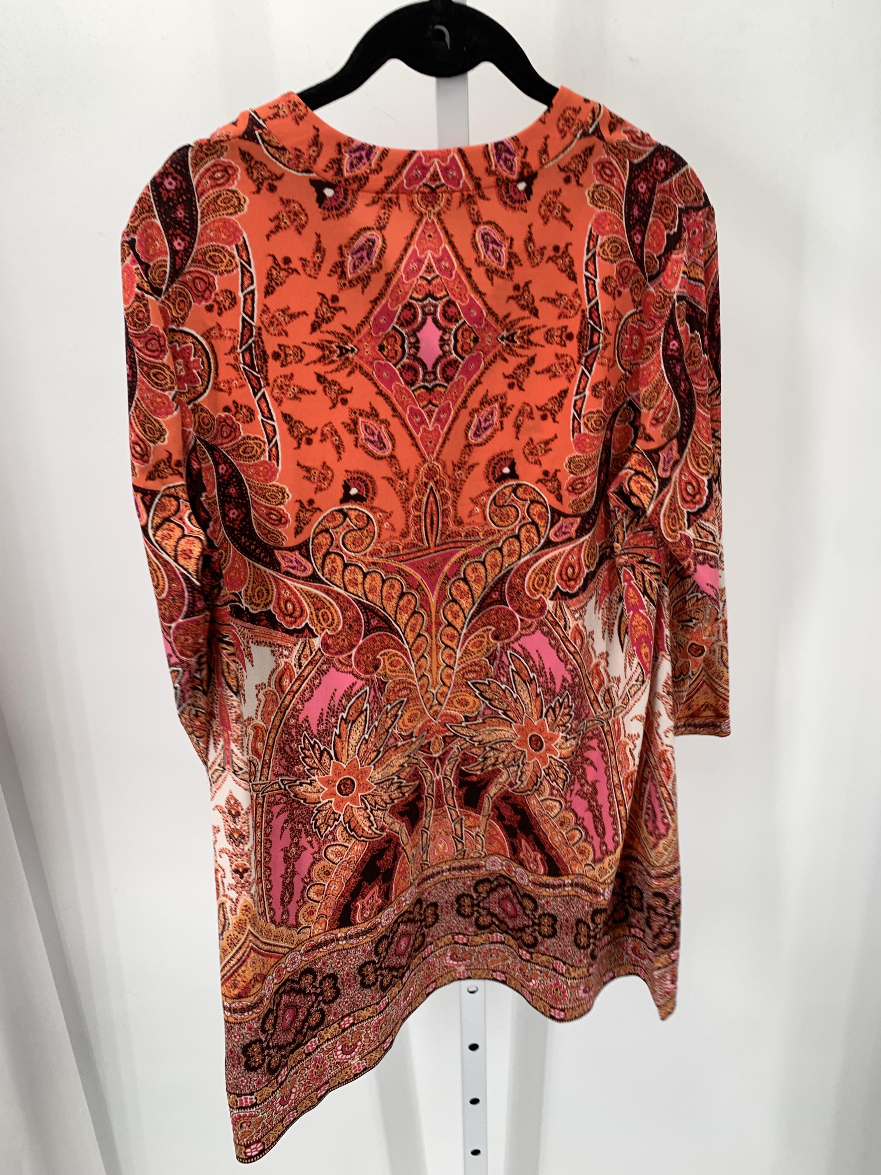 Susan Graver Size Small Misses 3/4 Sleeve Shirt