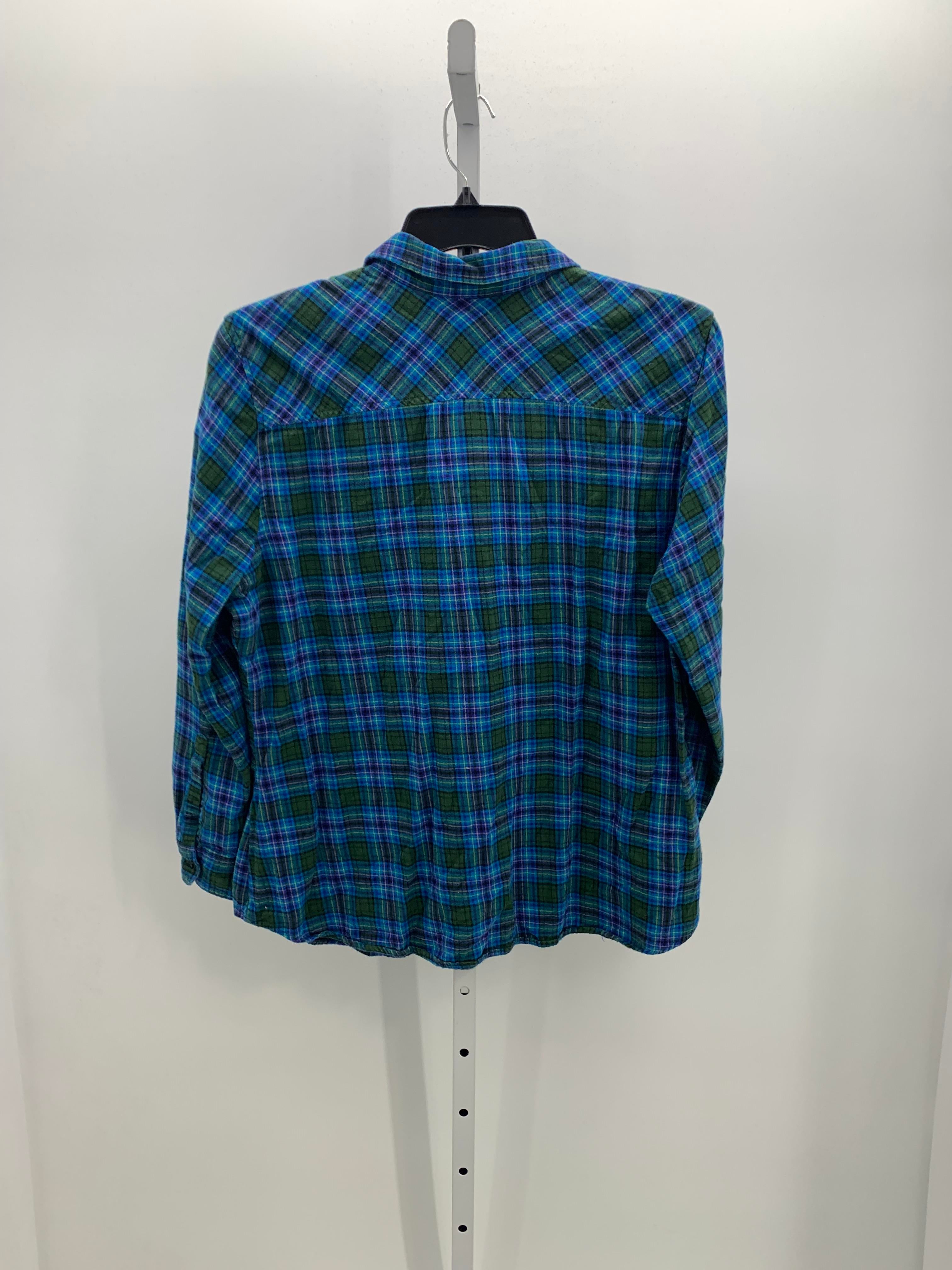Eddie Bauer Size XXL Misses Long Sleeve Shirt