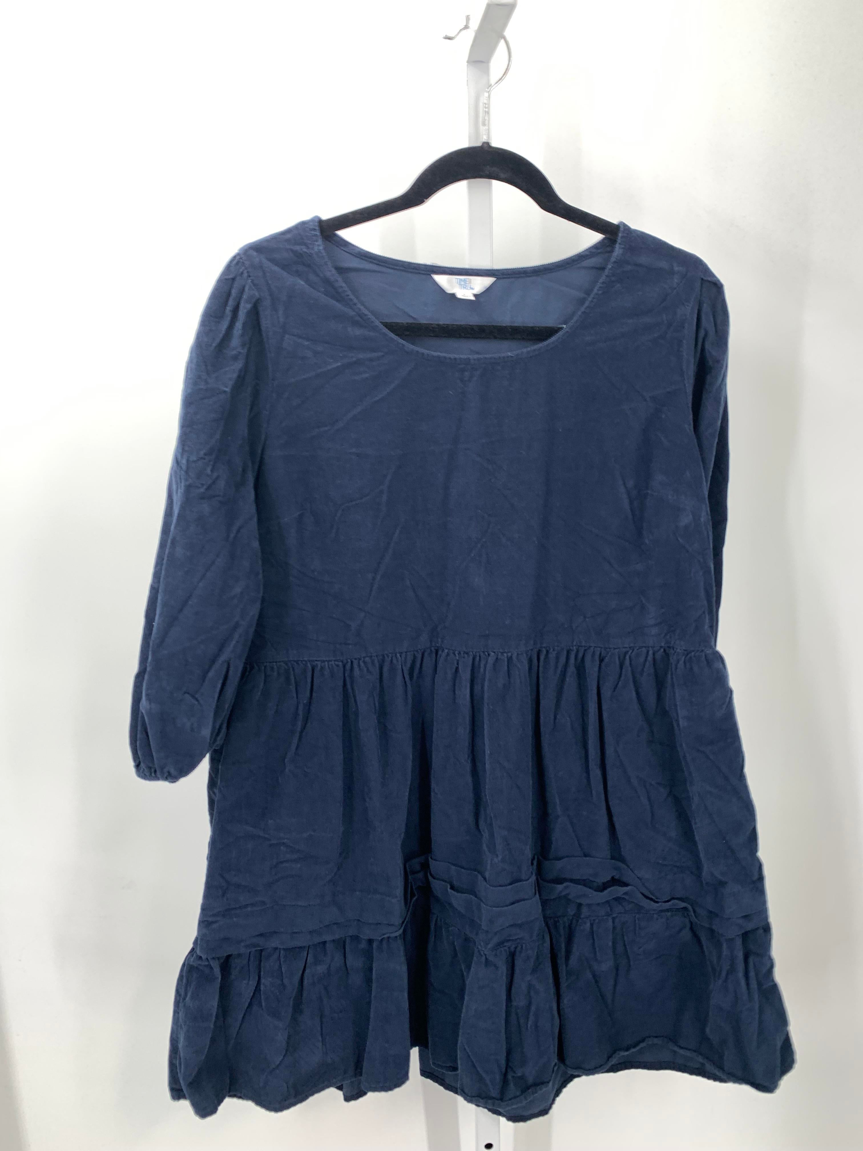 Time and Tru Size Large Misses Short Sleeve Dress