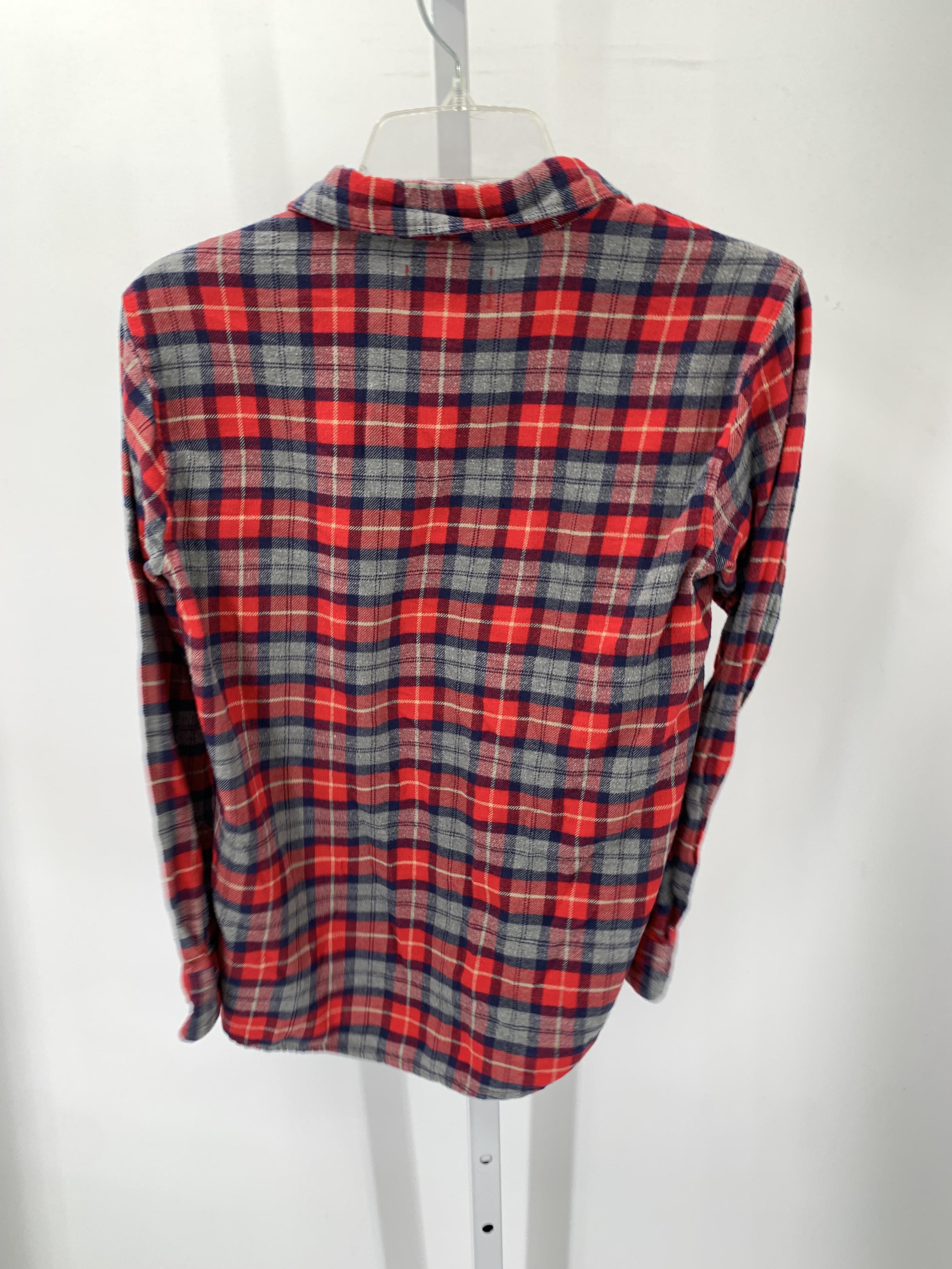 GREY PLAID BTN DOWN