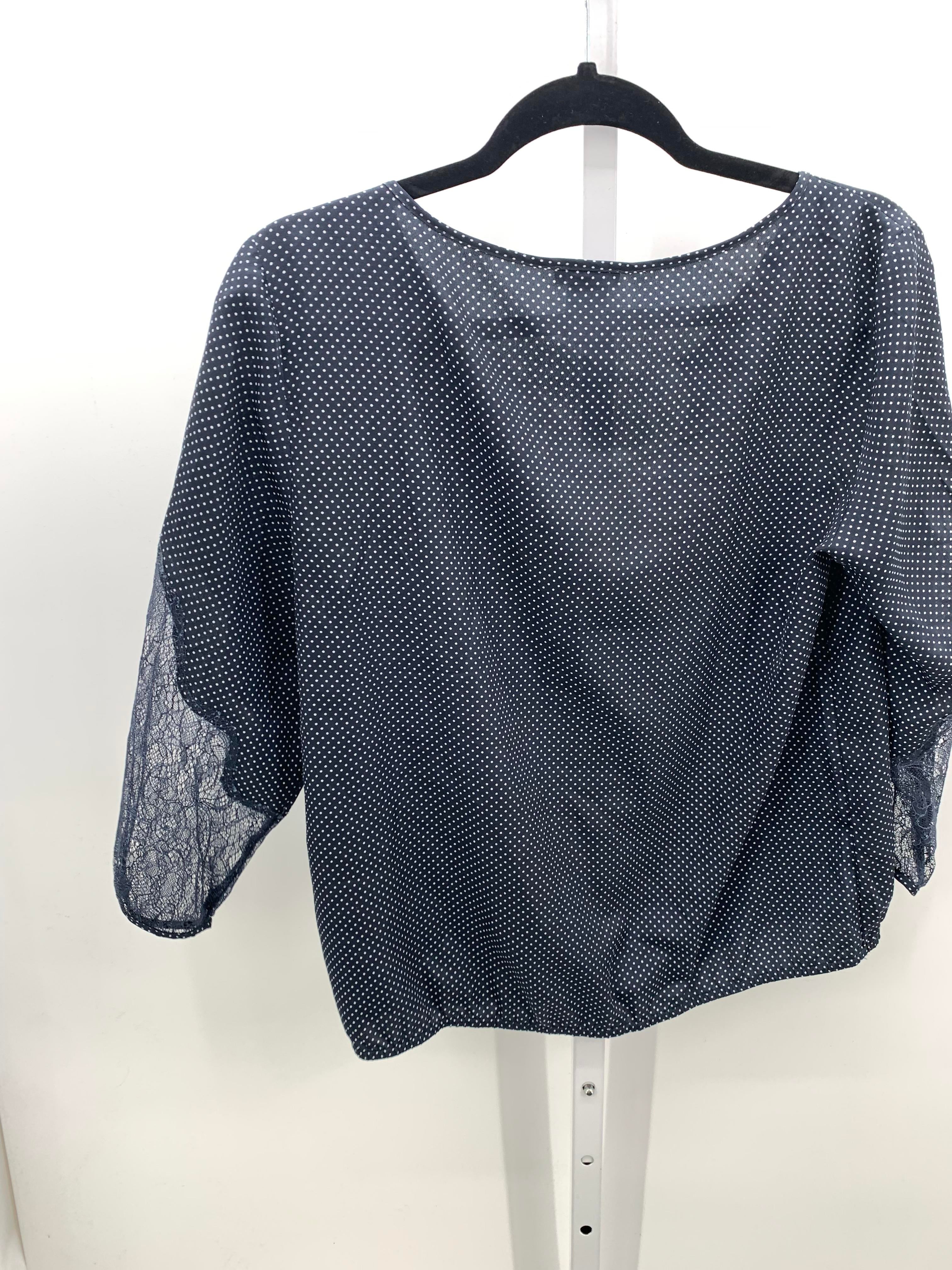 Ann Taylor Size Small Misses 3/4 Sleeve Shirt
