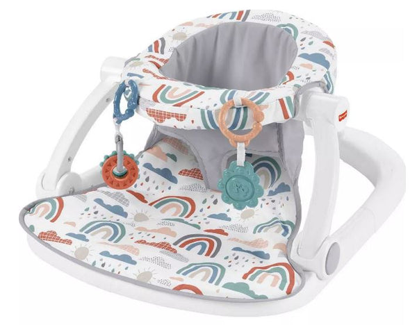 Fisher-Price Sit-Me-Up Floor Seat - RAINBOW SHOWERS