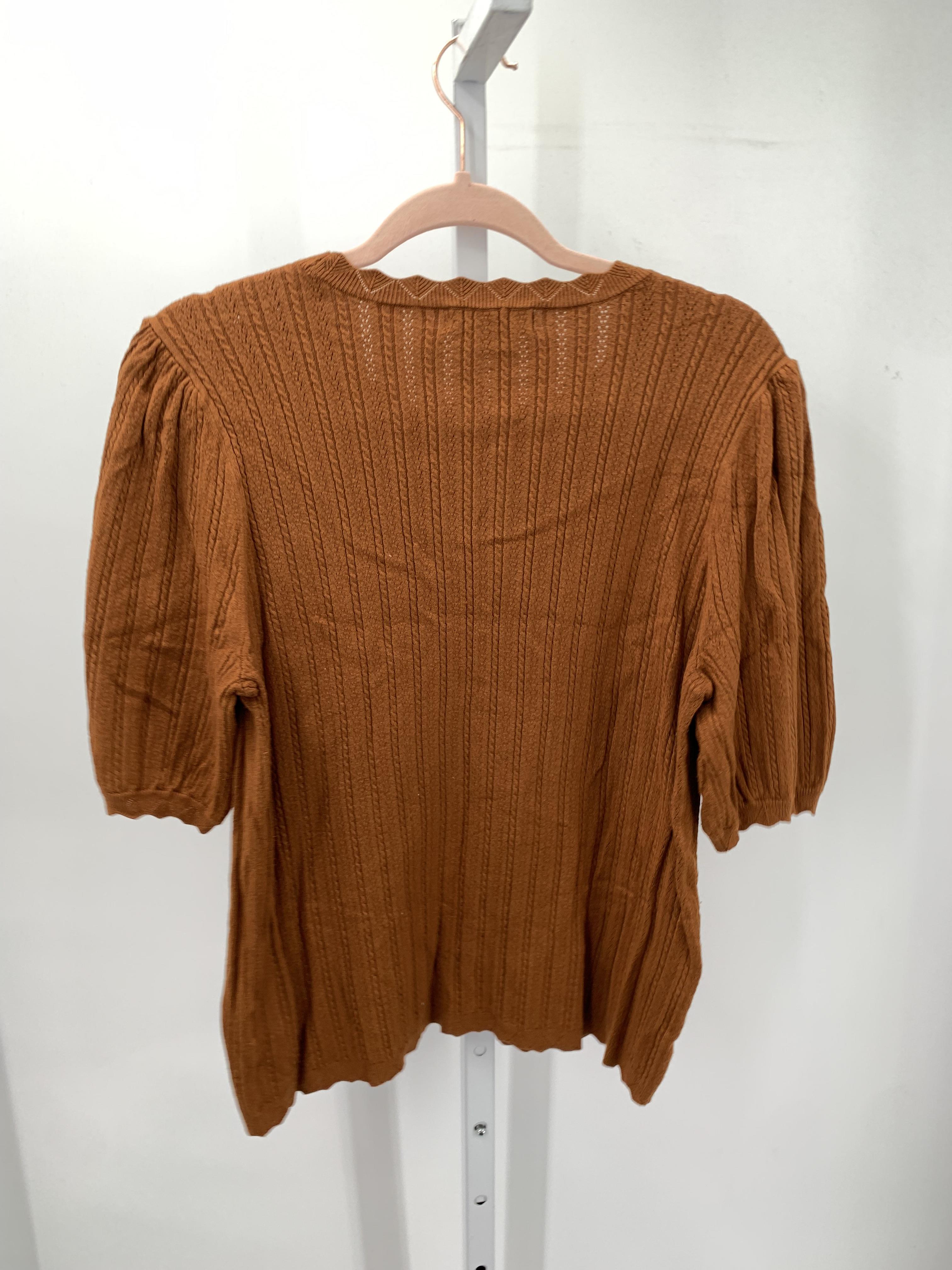 Size Extra Large Misses Short Slv Sweater