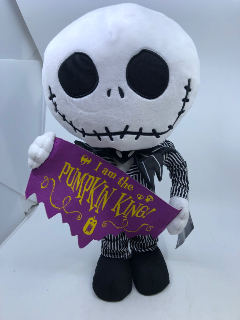JACK SKELLINGTON PLUSH FIGURE.