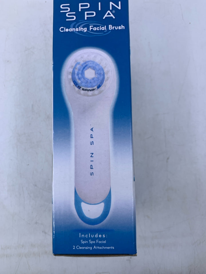 NIB SPIN SPA CLEANSING FACIAL BRUSH.