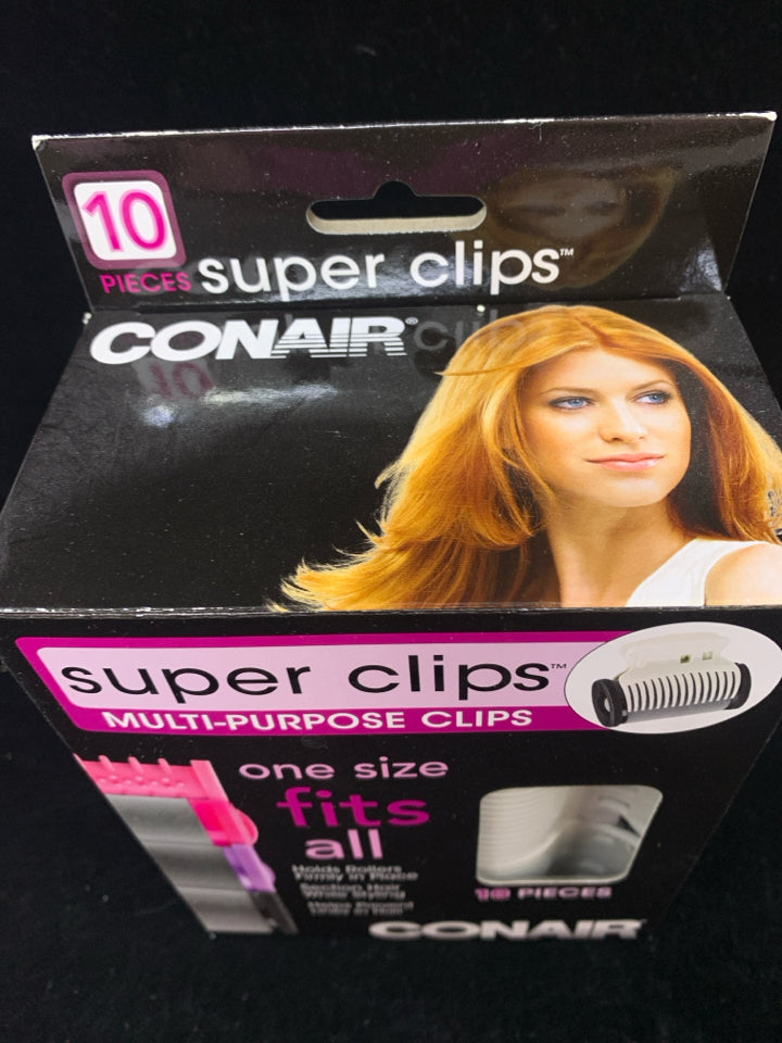 NIB SUPER CLIPS CONAIR.
