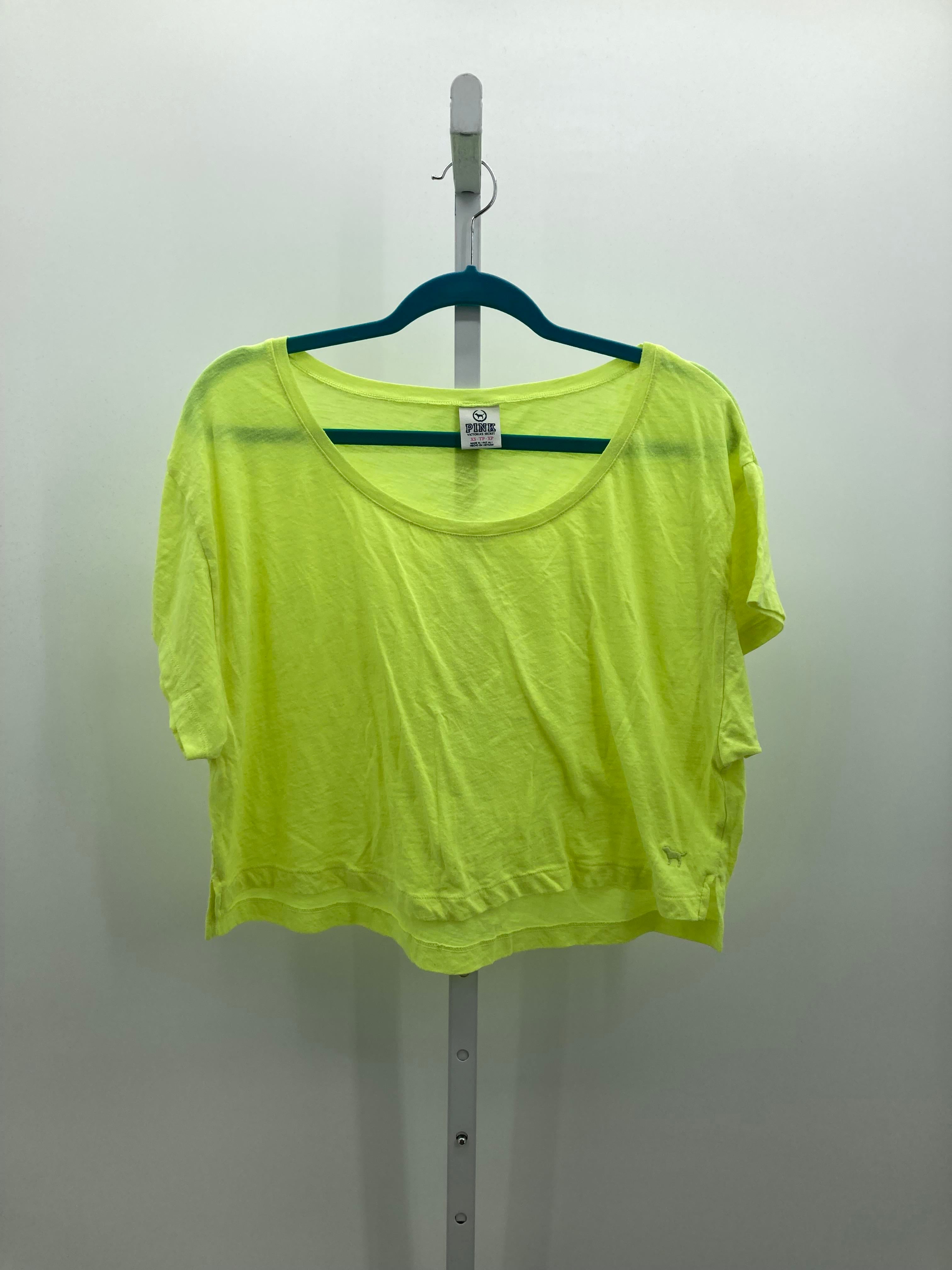 PINK Size X Small Juniors Short Sleeve Shirt