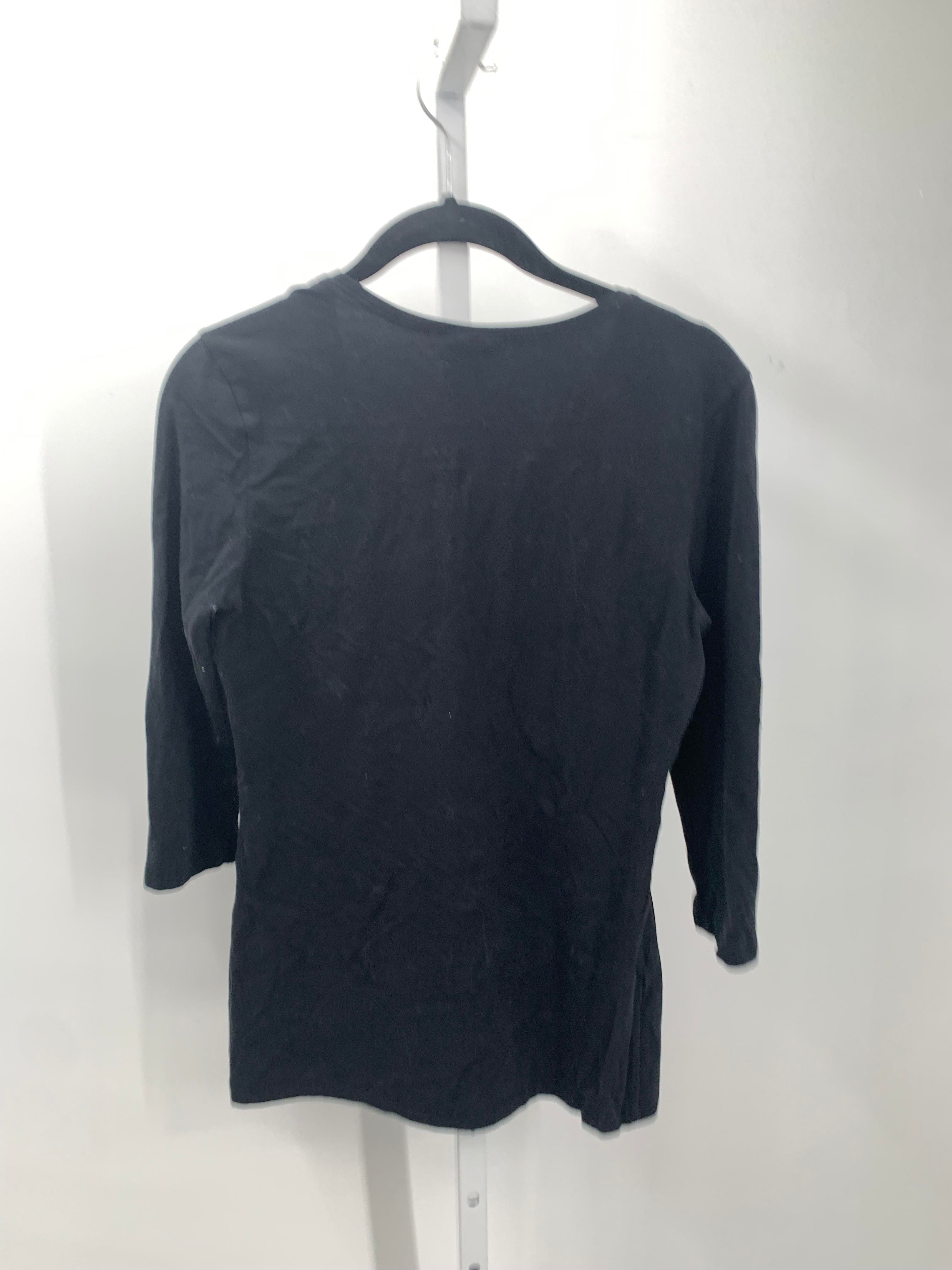 Mercer & Madison Size Medium Misses 3/4 Sleeve Shirt