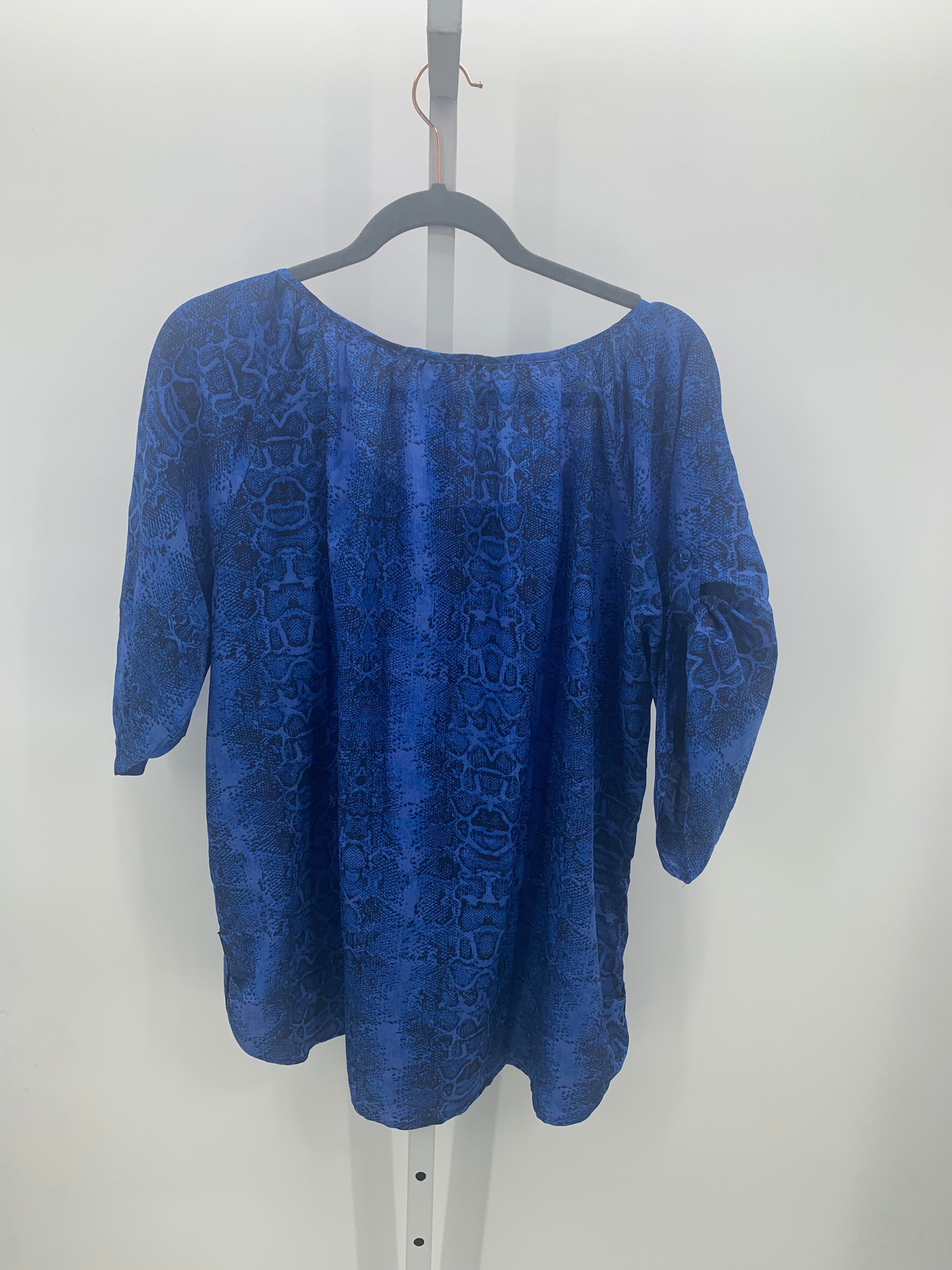 Violet & Claire Size 1X Womens Short Sleeve Shirt