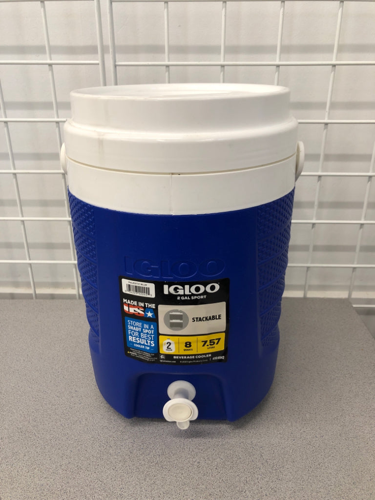 IGLOO BEVERAGE COOLER.